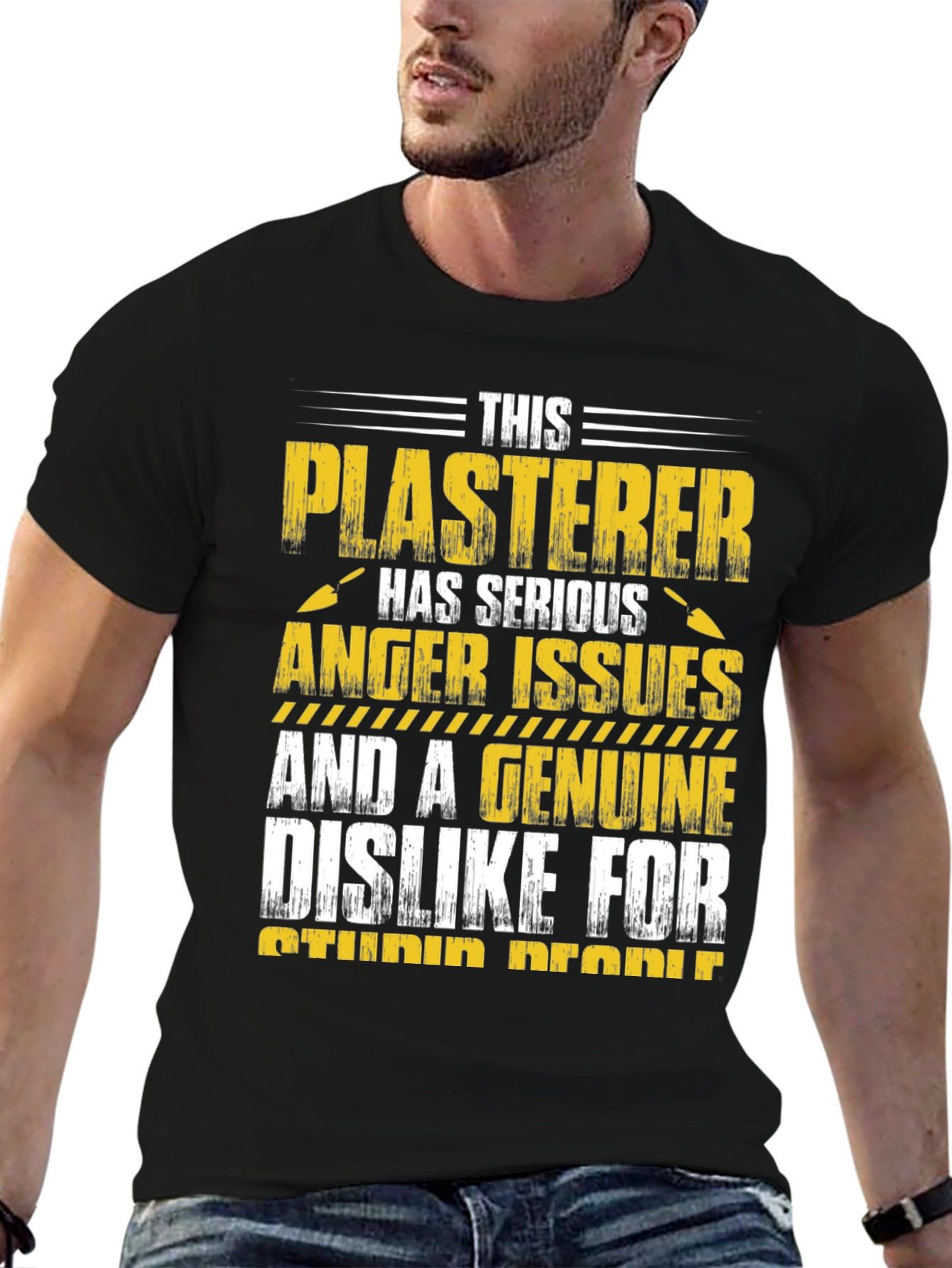 Plasterer Anger Issues T-Shirt - Funny Job Tee