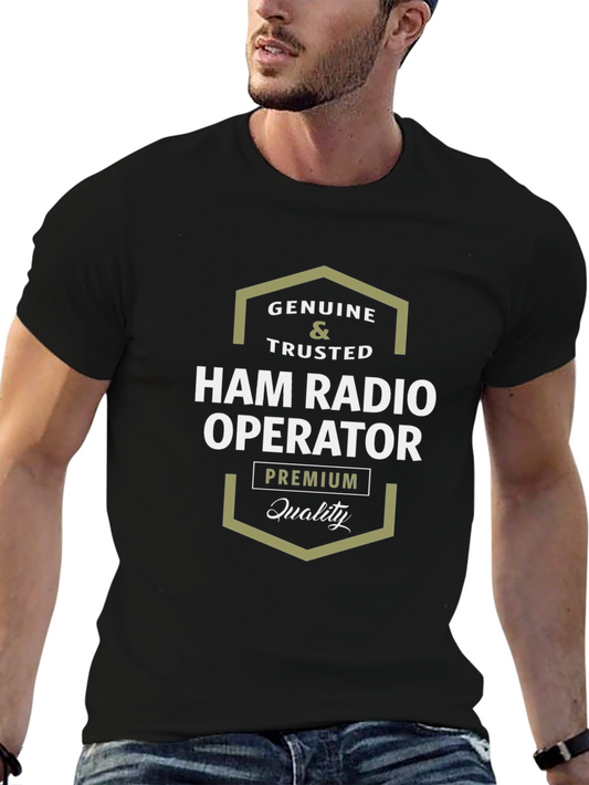 Genuine Ham Radio Operator Premium Quality T-Shirt