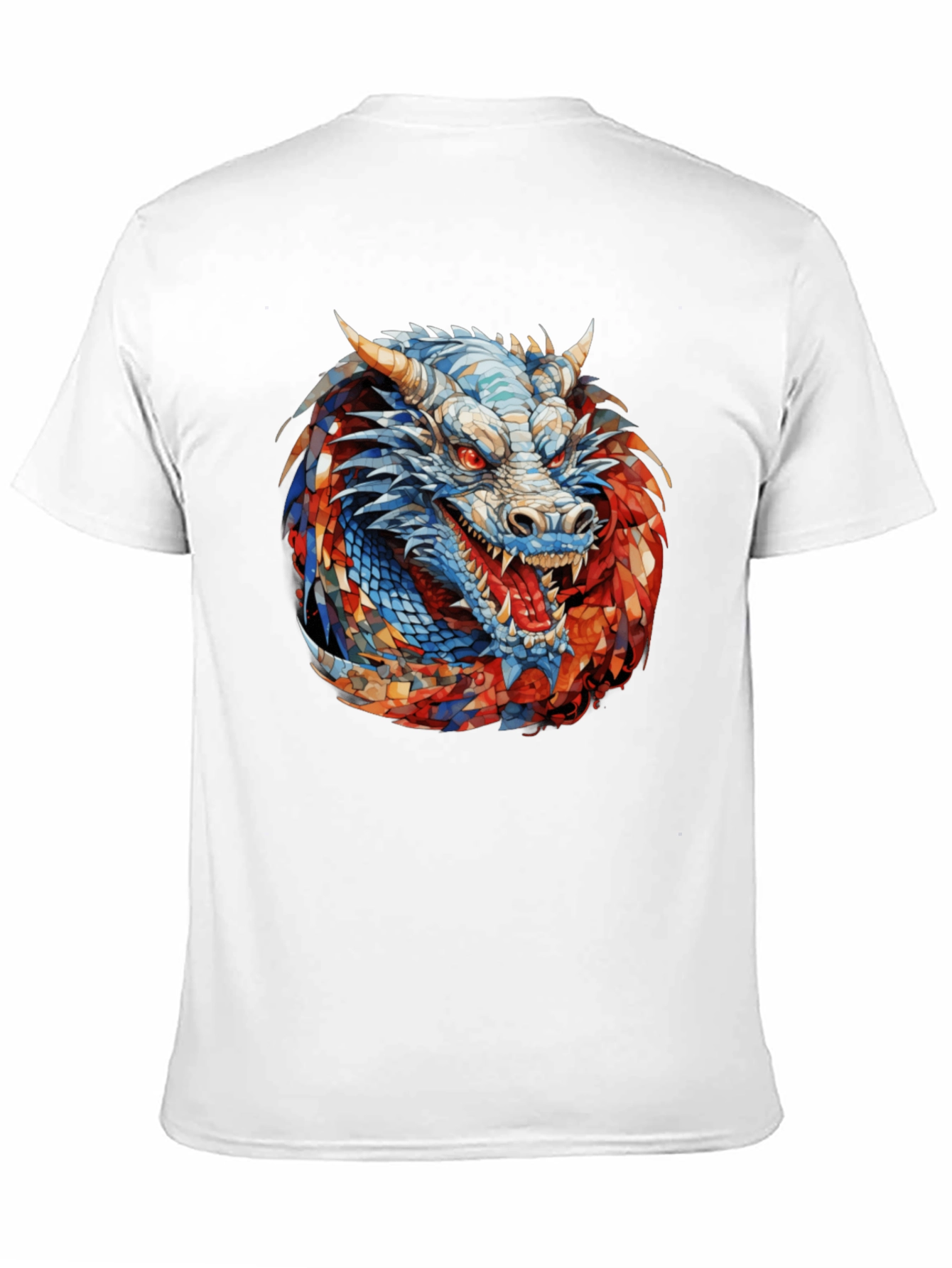 Dragon Graphic Black T-Shirt - Fierce & Bold Style