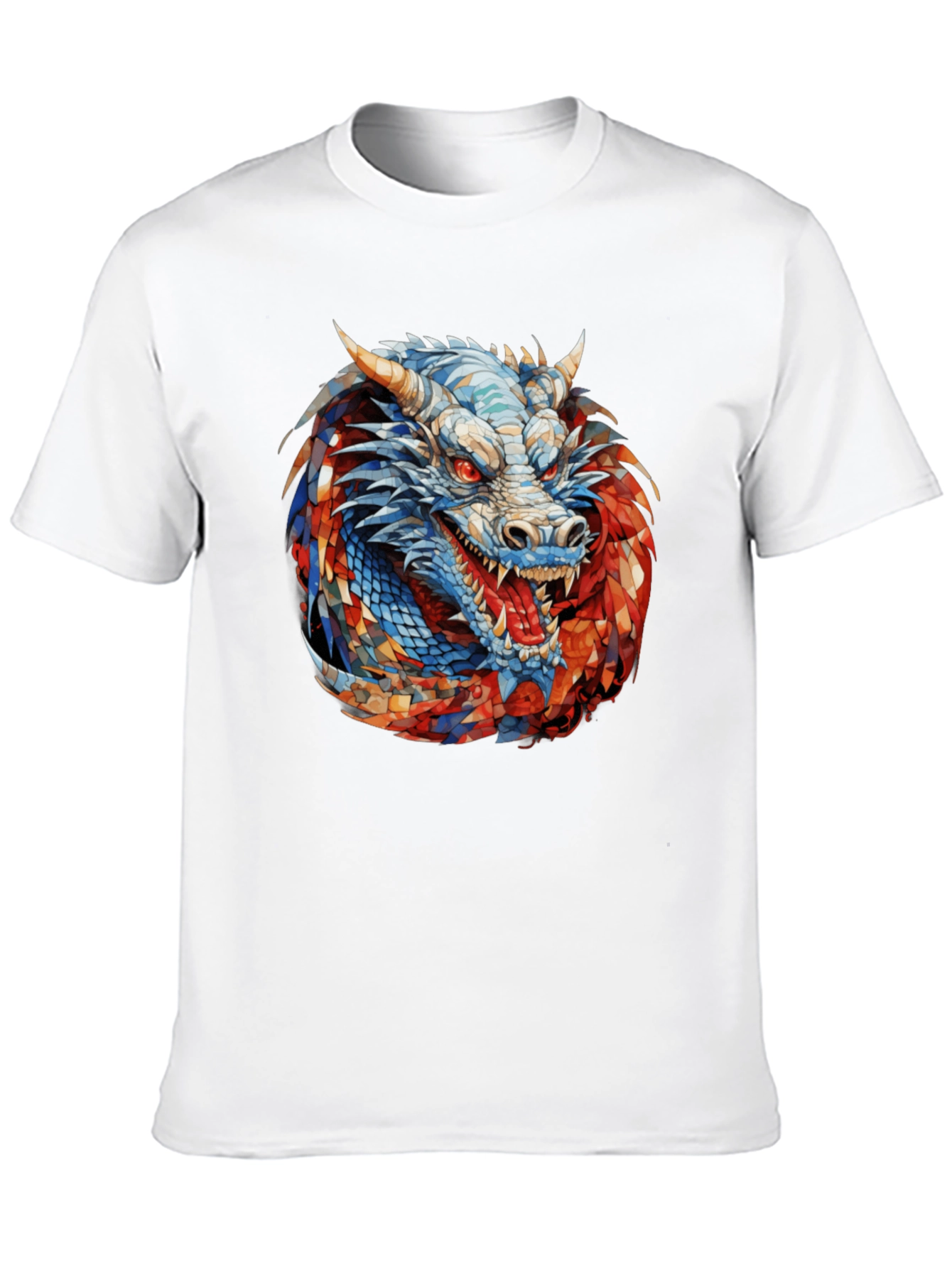 Dragon Graphic Black T-Shirt - Fierce & Bold Style