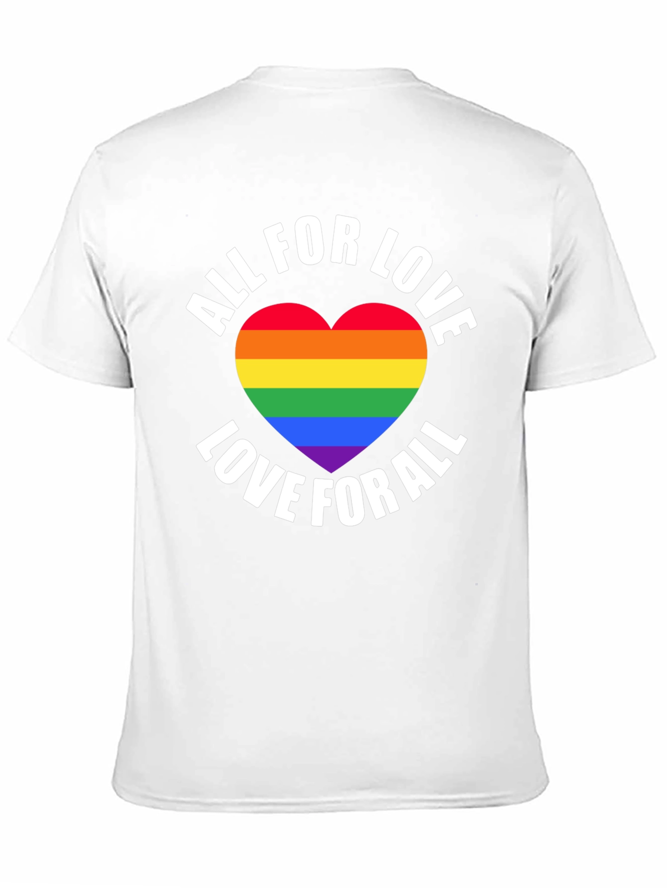 All For Love LGBT Pride T-Shirt