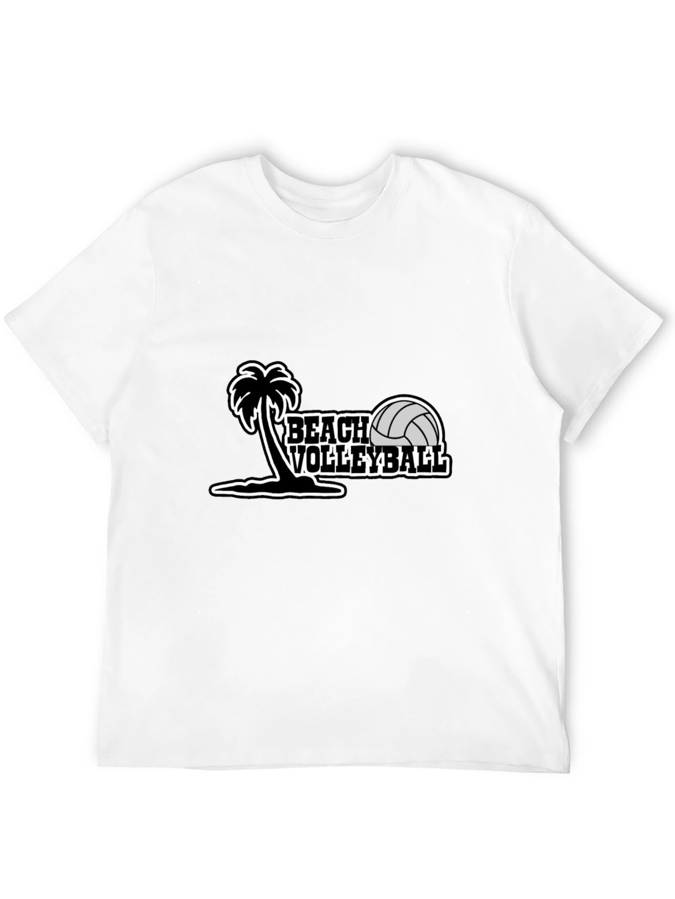 Beach Volleyball Graphic Tee - Summer Ready!