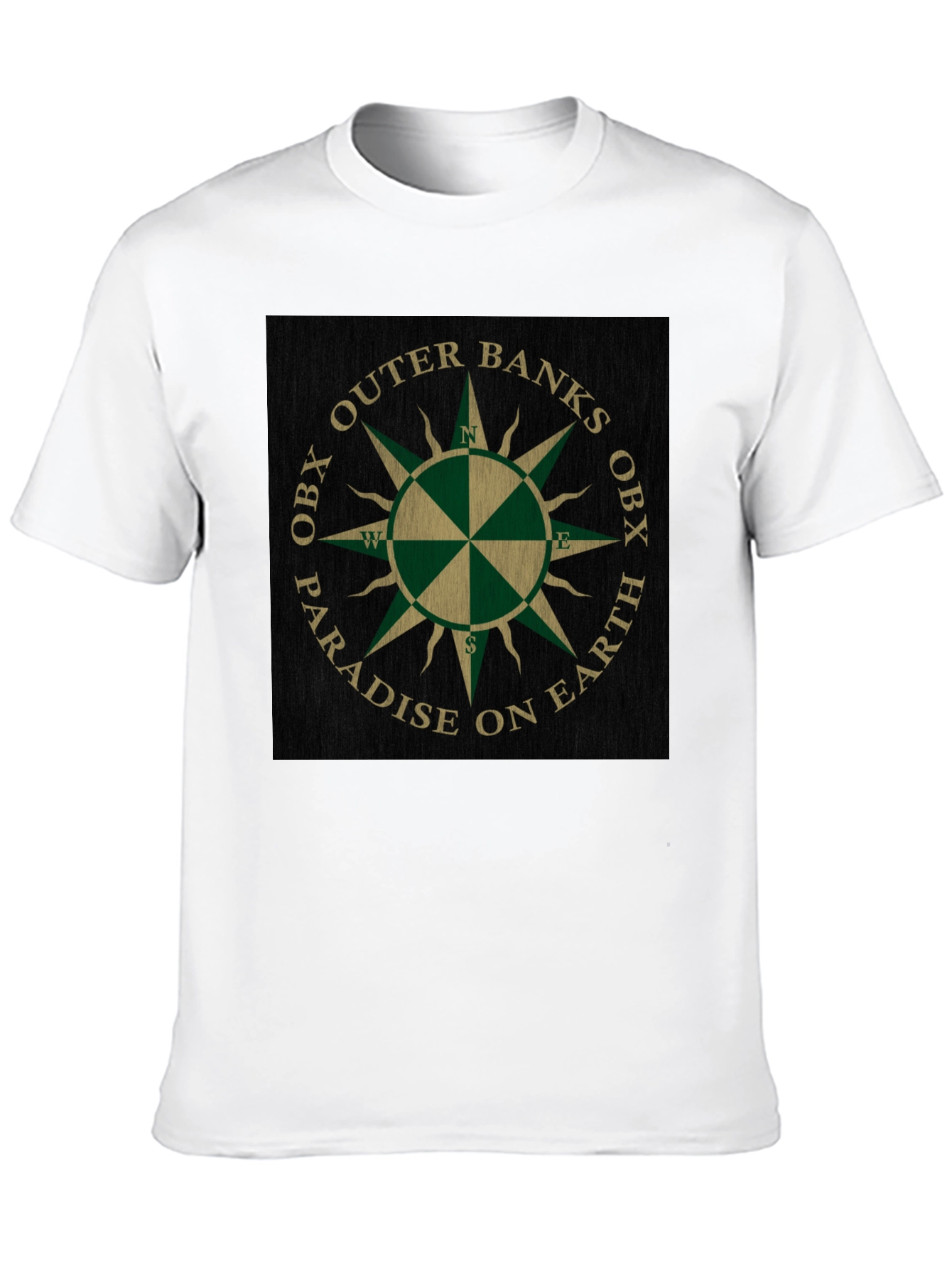 Outer Banks OBX Paradise on Earth Graphic Tee