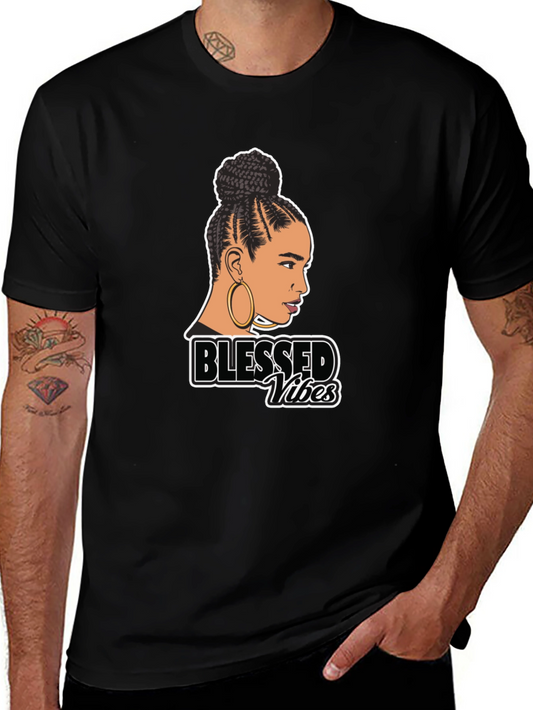 Blessed Vibes Graphic Tee - Stylish & Comfortable