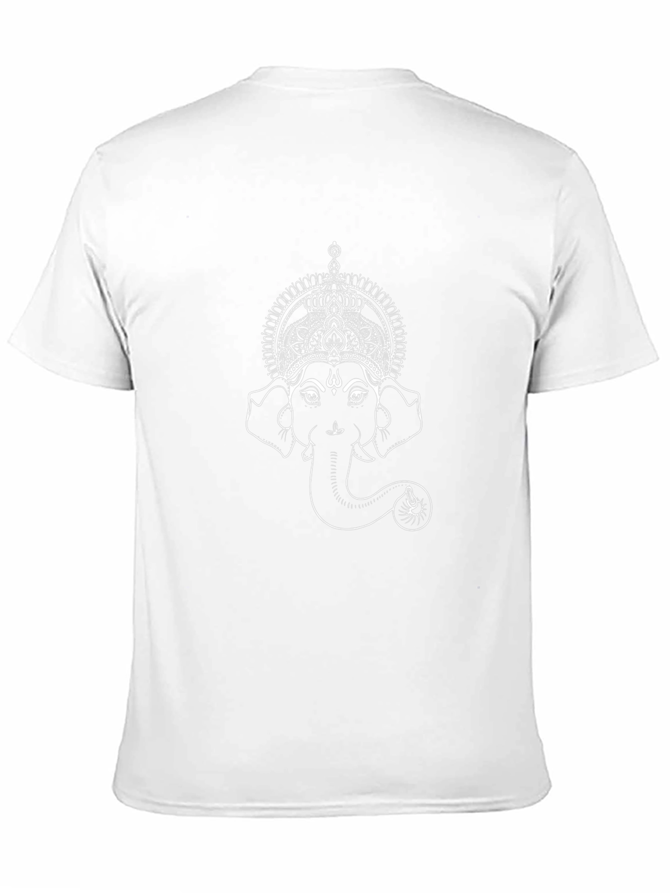 Ganesha Graphic Tee - Stylish Black Cotton T-Shirt