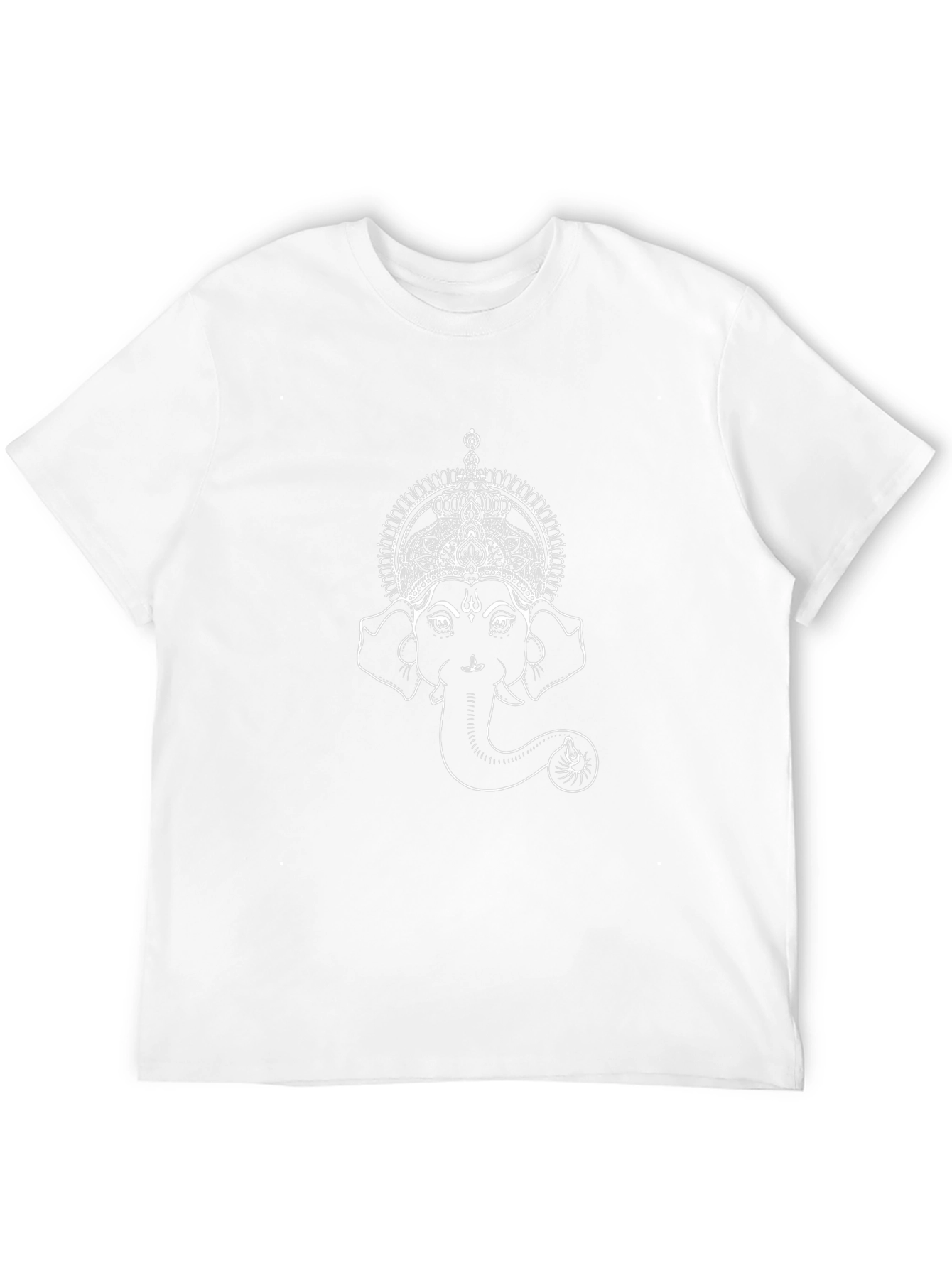 Ganesha Graphic Tee - Stylish Black Cotton T-Shirt