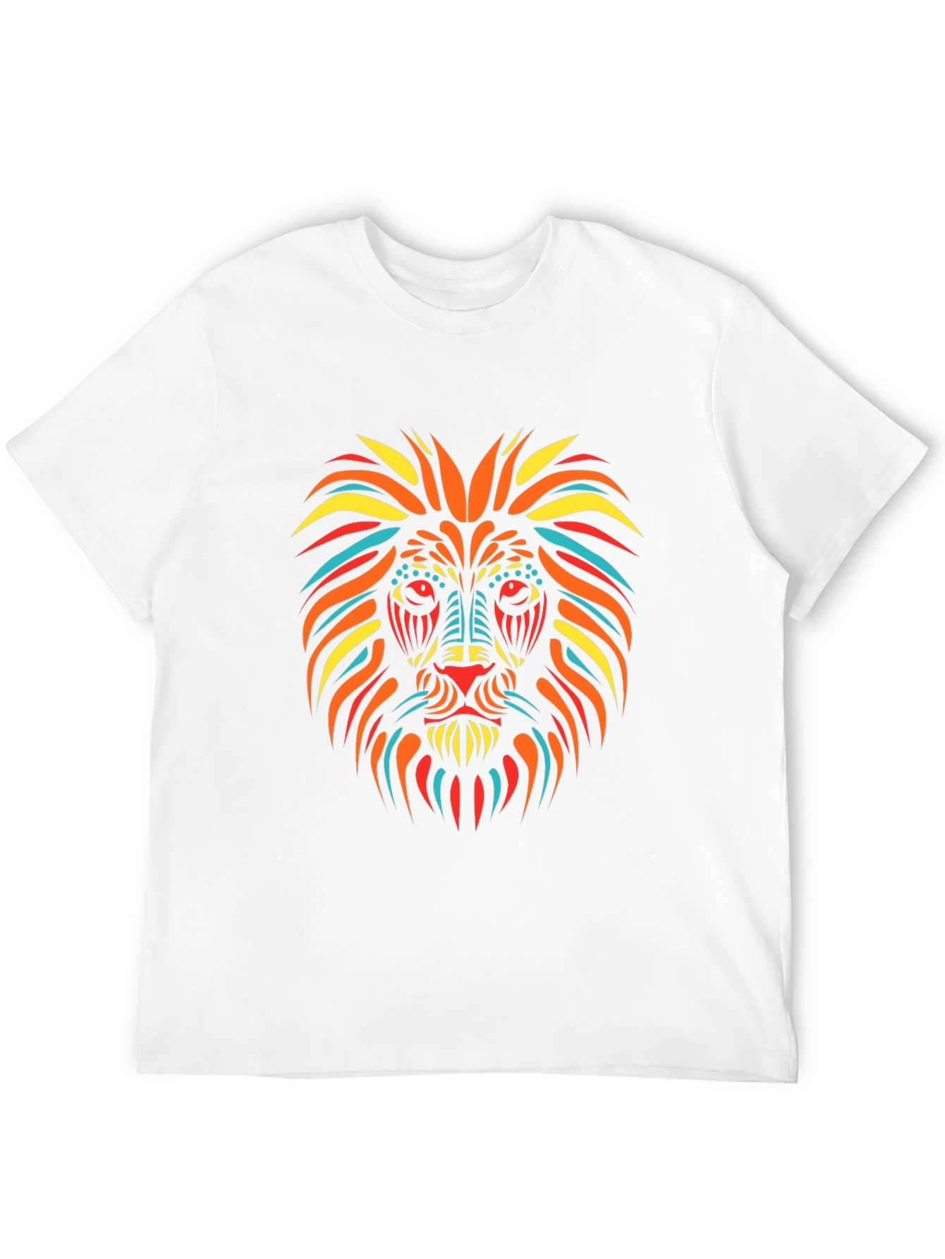 Lion Graphic Tee - Mens Black T-Shirt