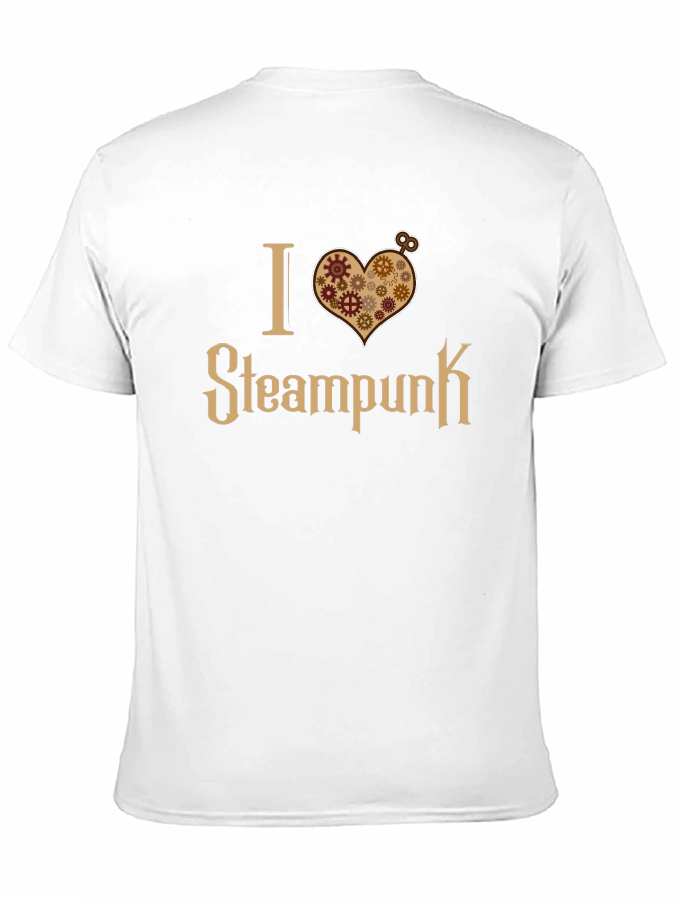 I Heart Steampunk T-Shirt - Gear Design Novelty Tee