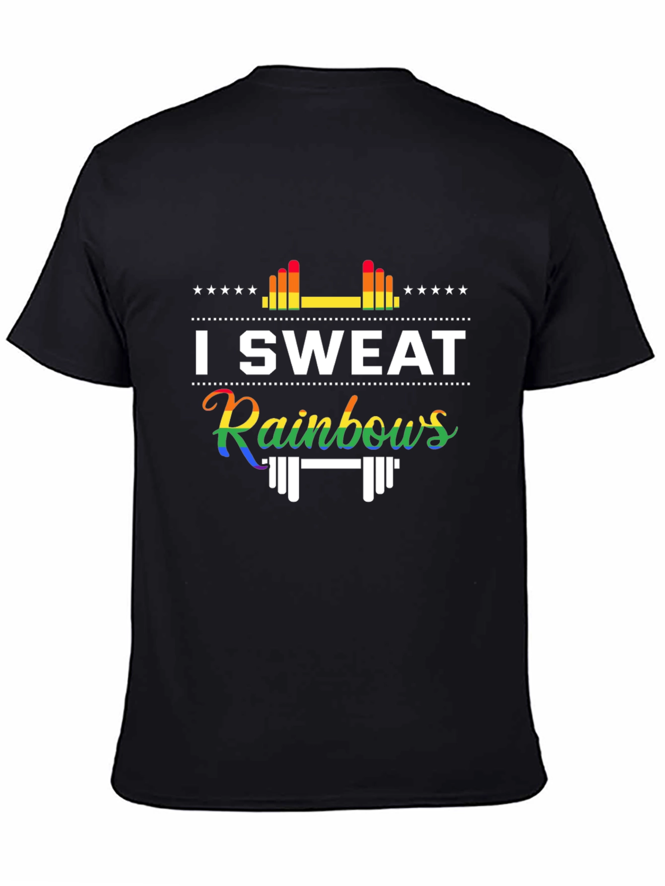 I Sweat Rainbows T-Shirt - Pride Fitness Tee