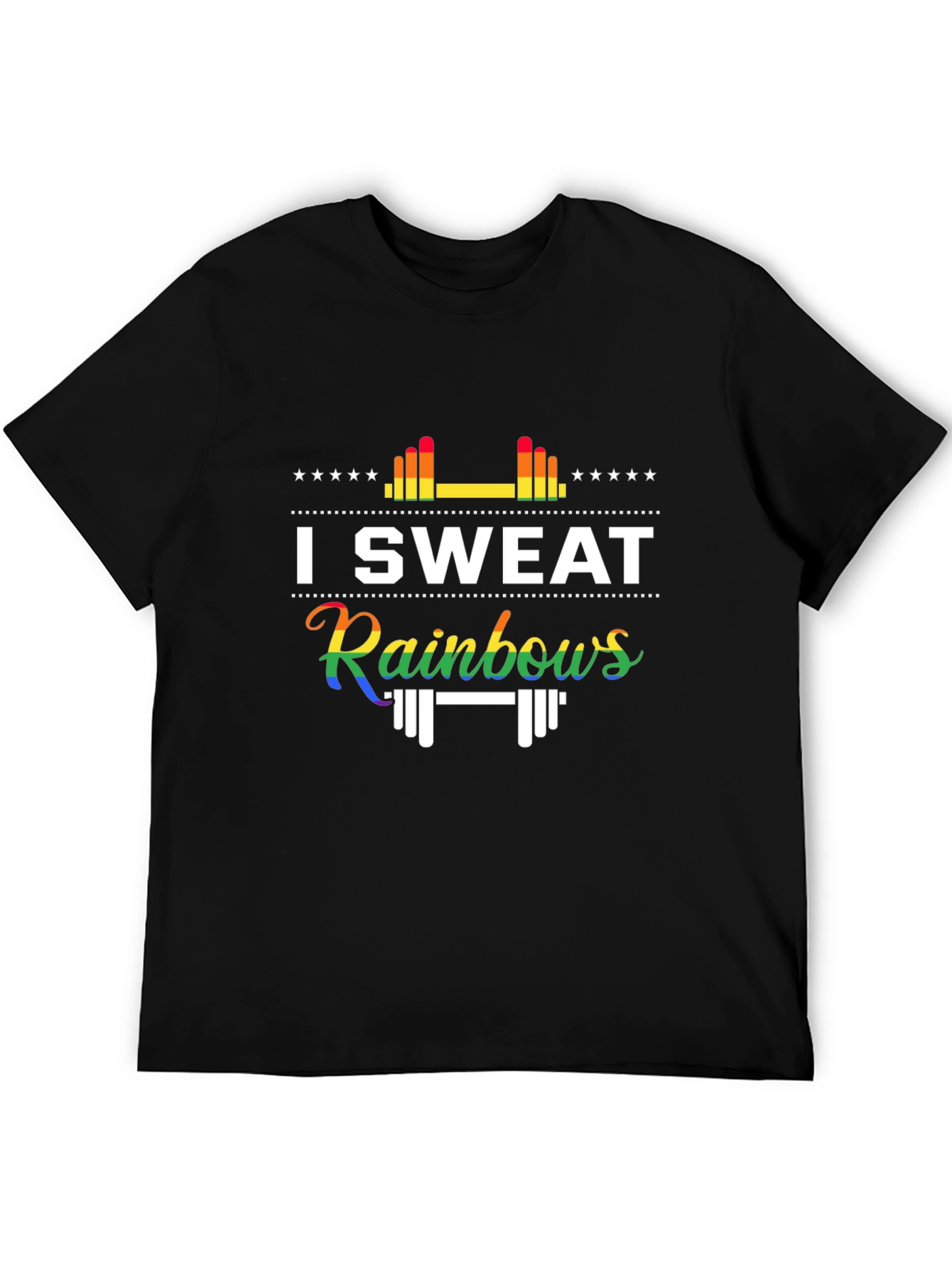I Sweat Rainbows T-Shirt - Pride Fitness Tee