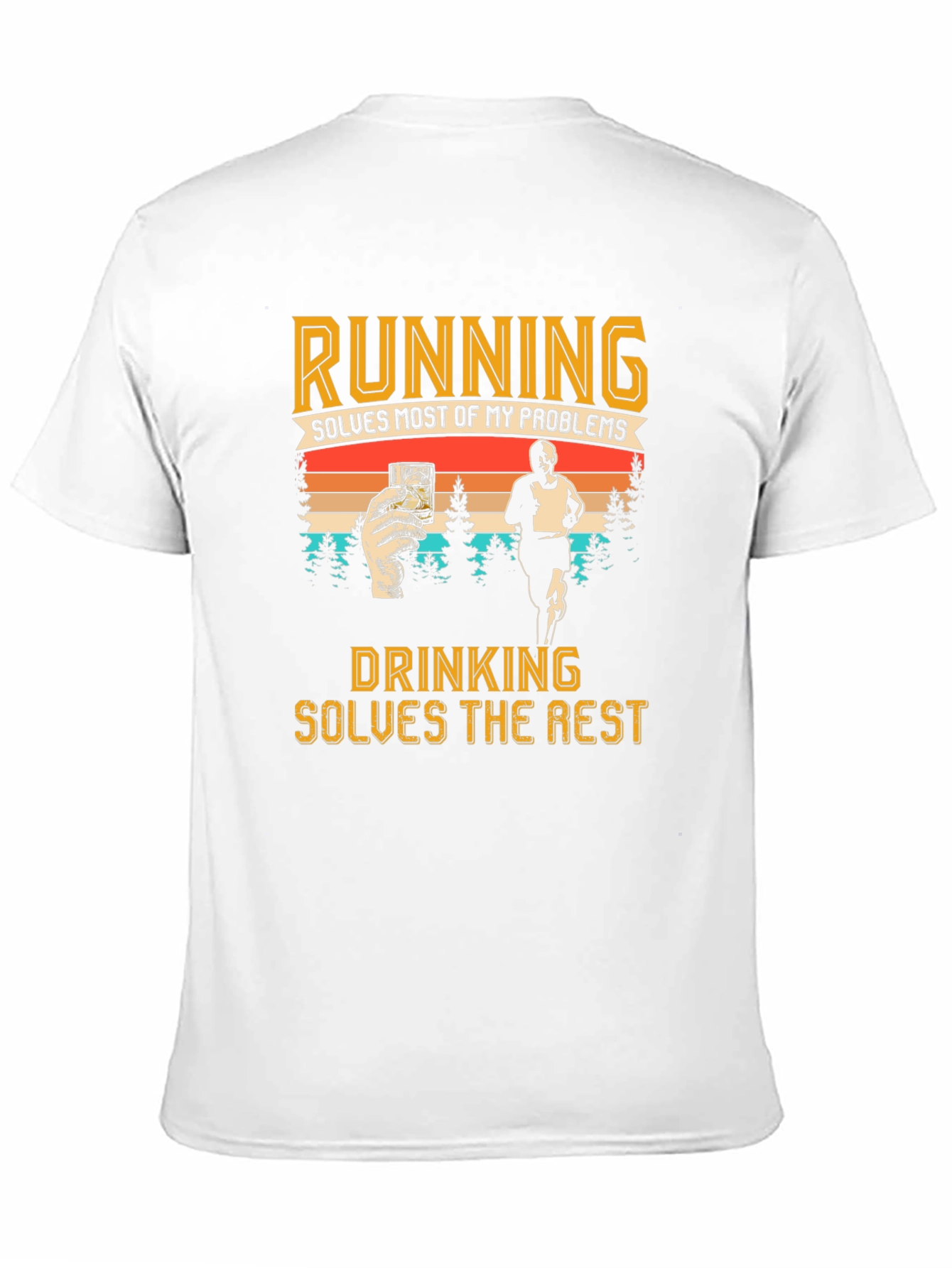 Running and Drinking T-Shirt