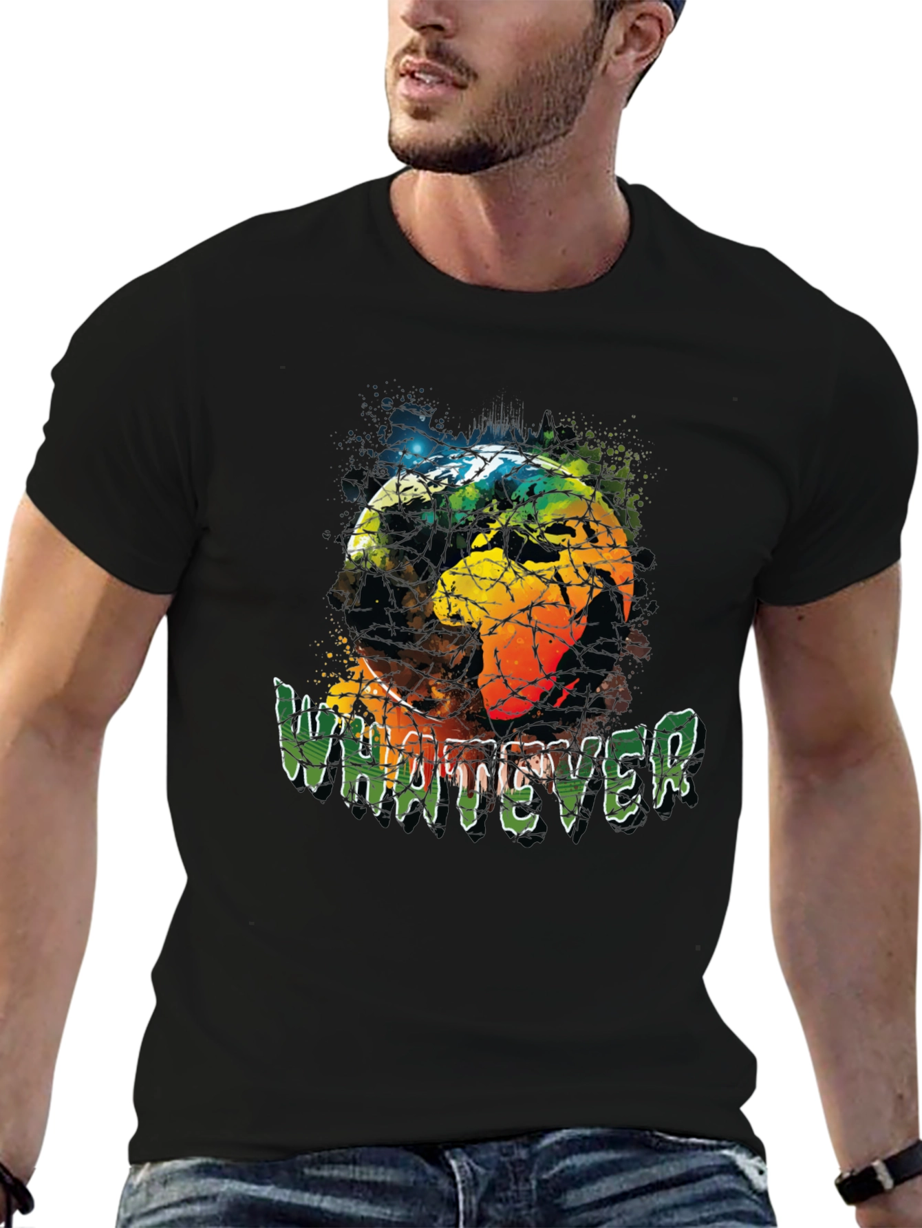 Whatever Earth Graphic T-Shirt Unisex