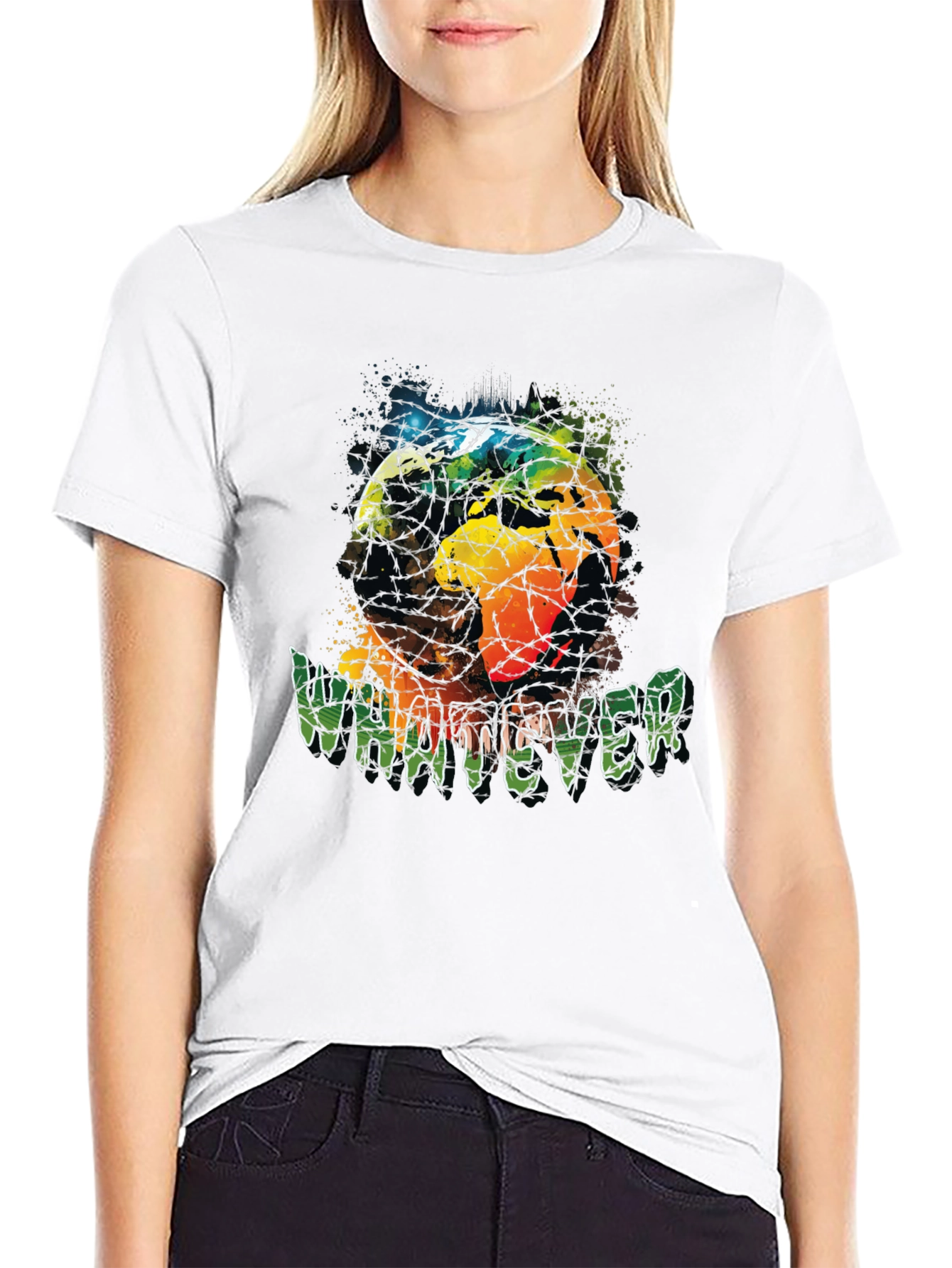 Whatever Earth Graphic T-Shirt Unisex