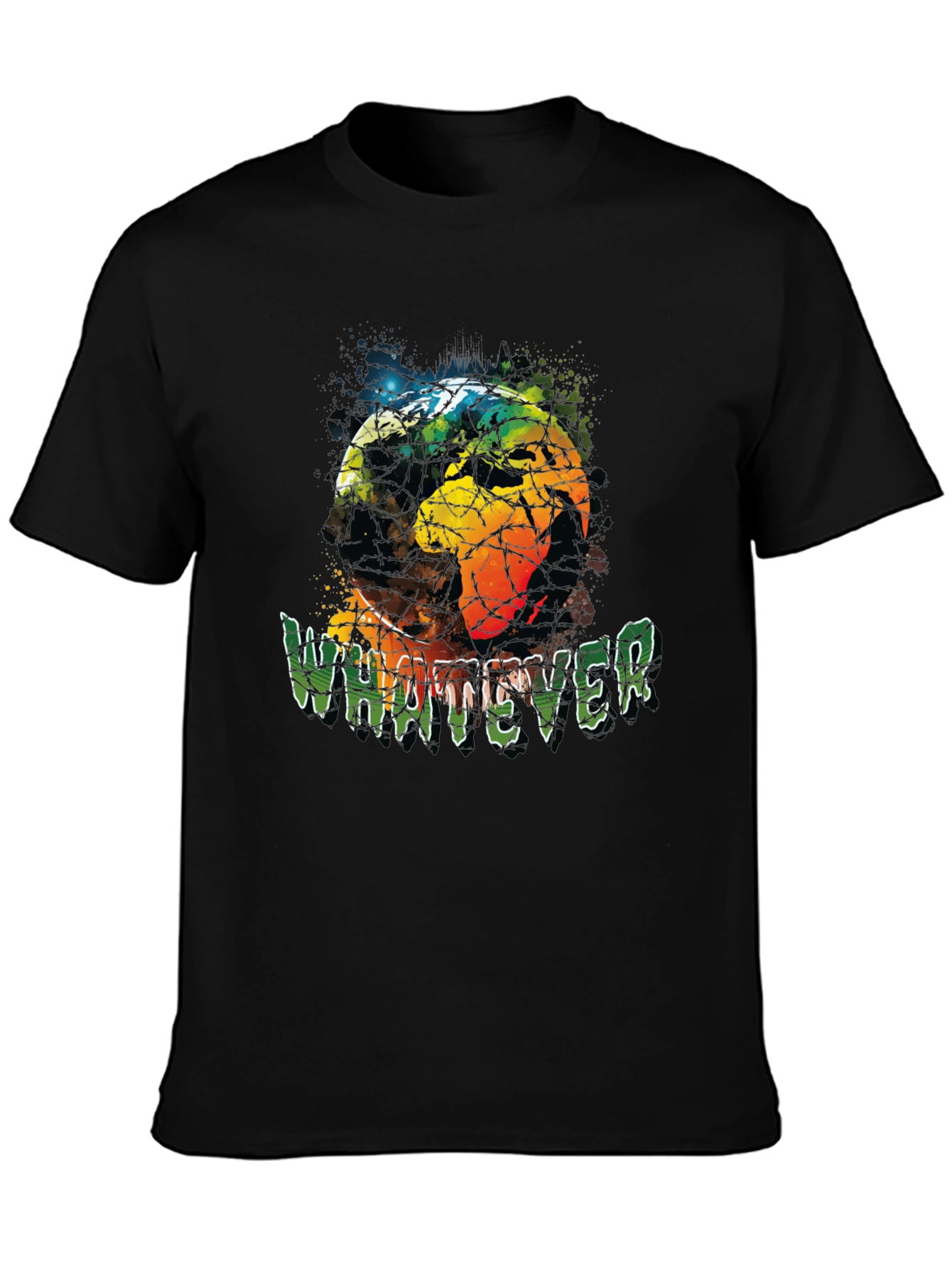 Whatever Earth Graphic T-Shirt Unisex