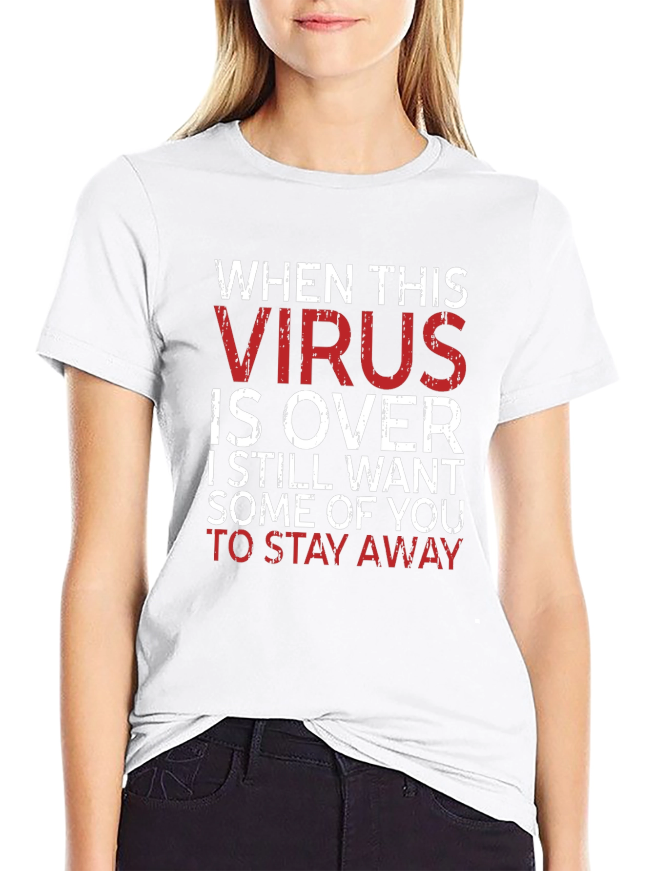 Funny Pandemic T-Shirt - Keep Away After Virus