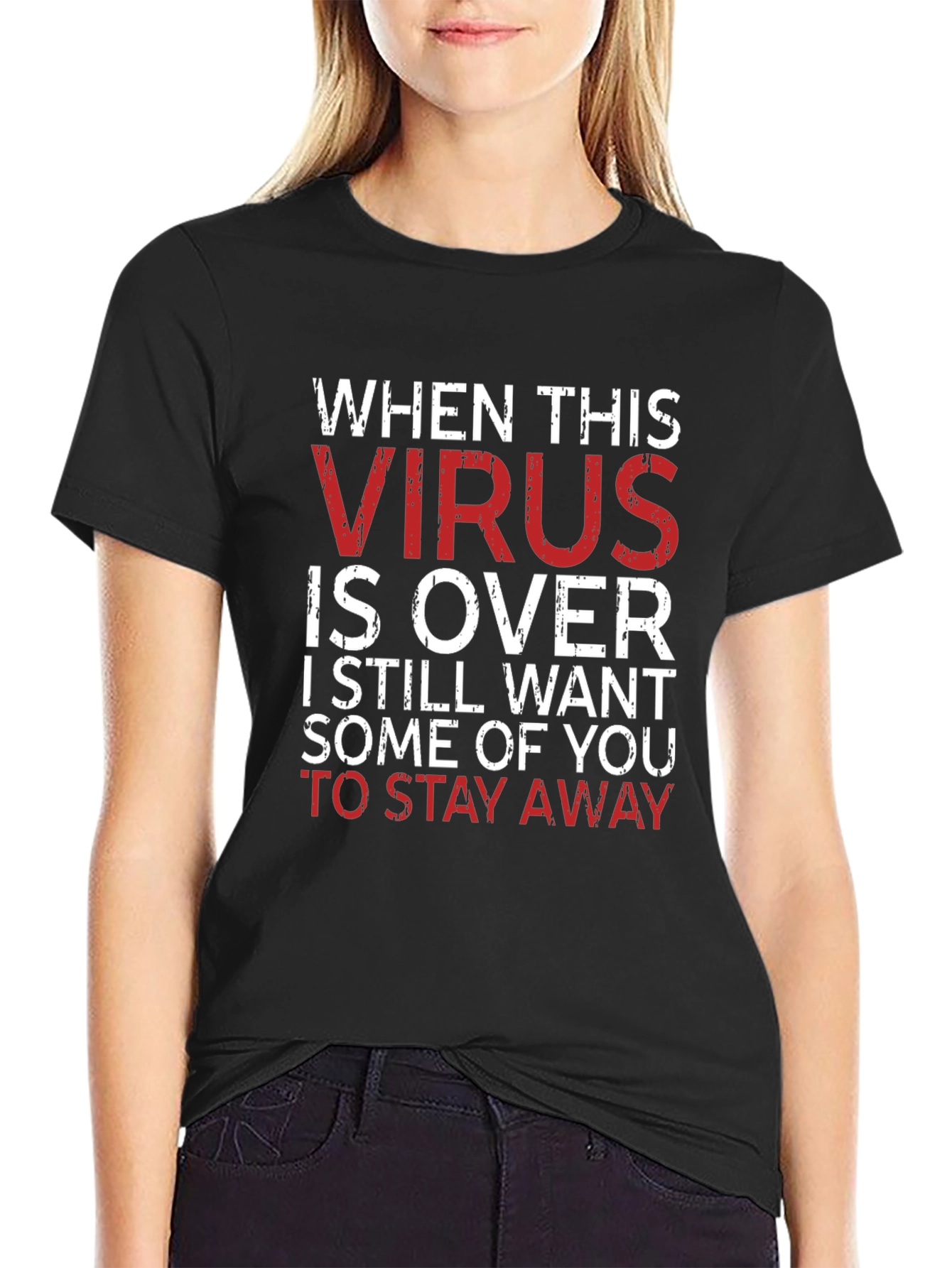 Funny Pandemic T-Shirt - Keep Away After Virus