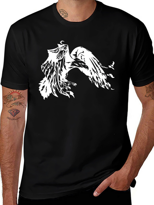 Black Eagle Graphic Tee - Bold and Stylish