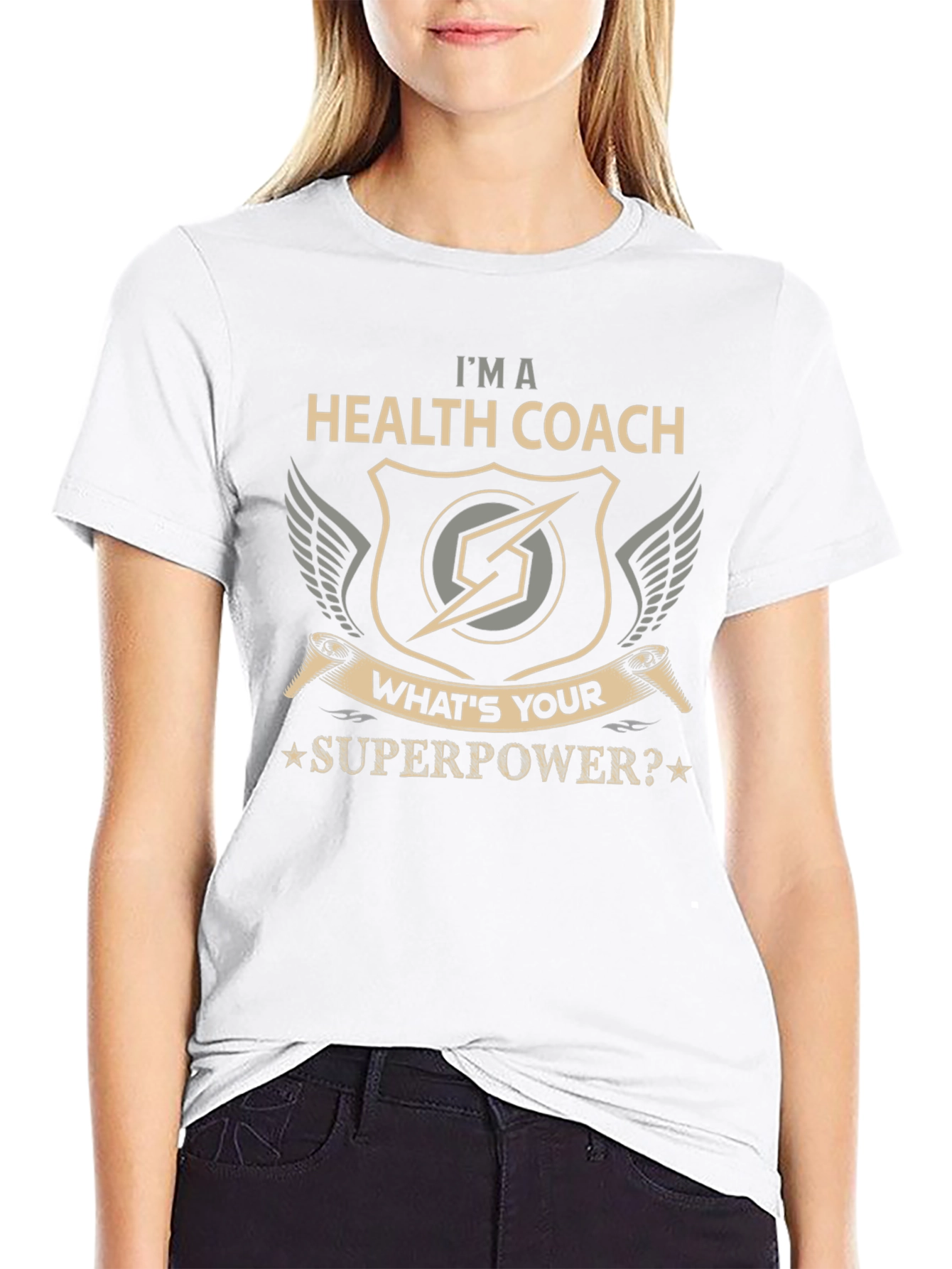 Health Coach Superpower Graphic Tee