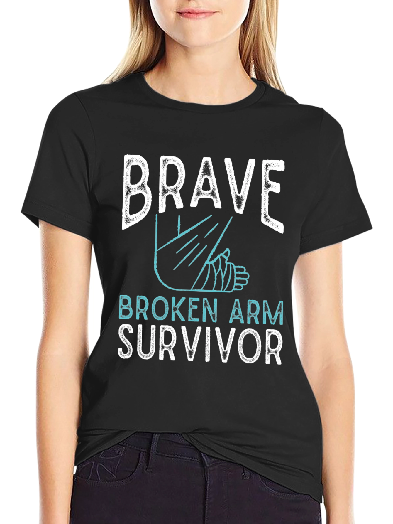 Brave Broken Arm Survivor T-Shirt