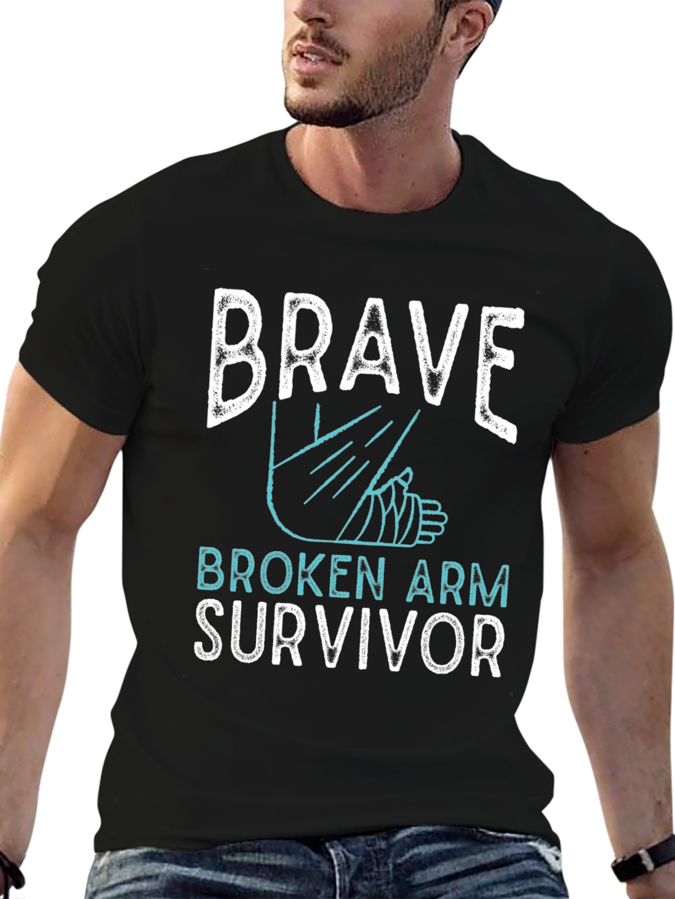 Brave Broken Arm Survivor T-Shirt