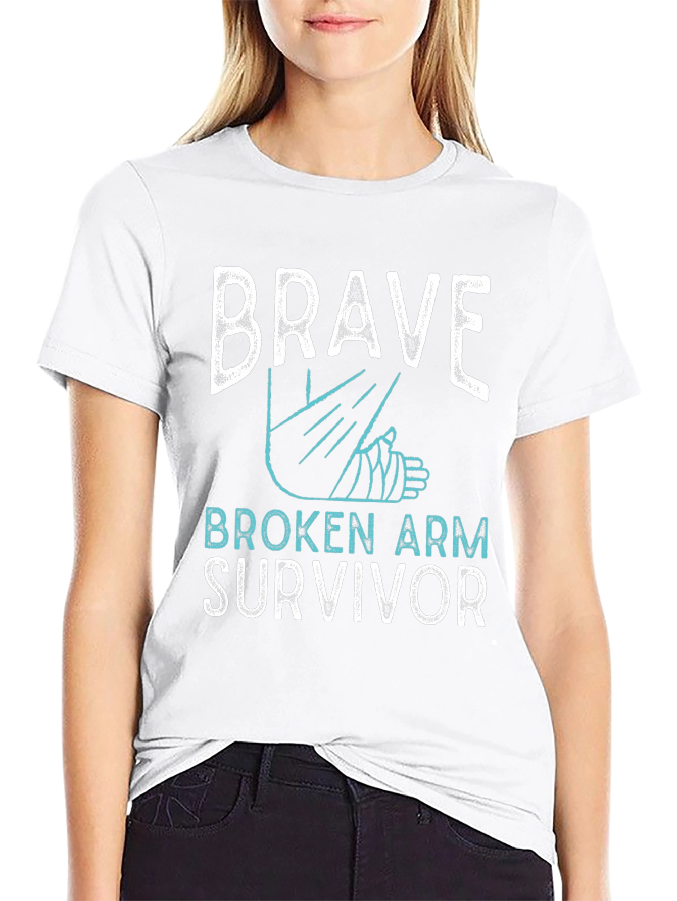 Brave Broken Arm Survivor T-Shirt