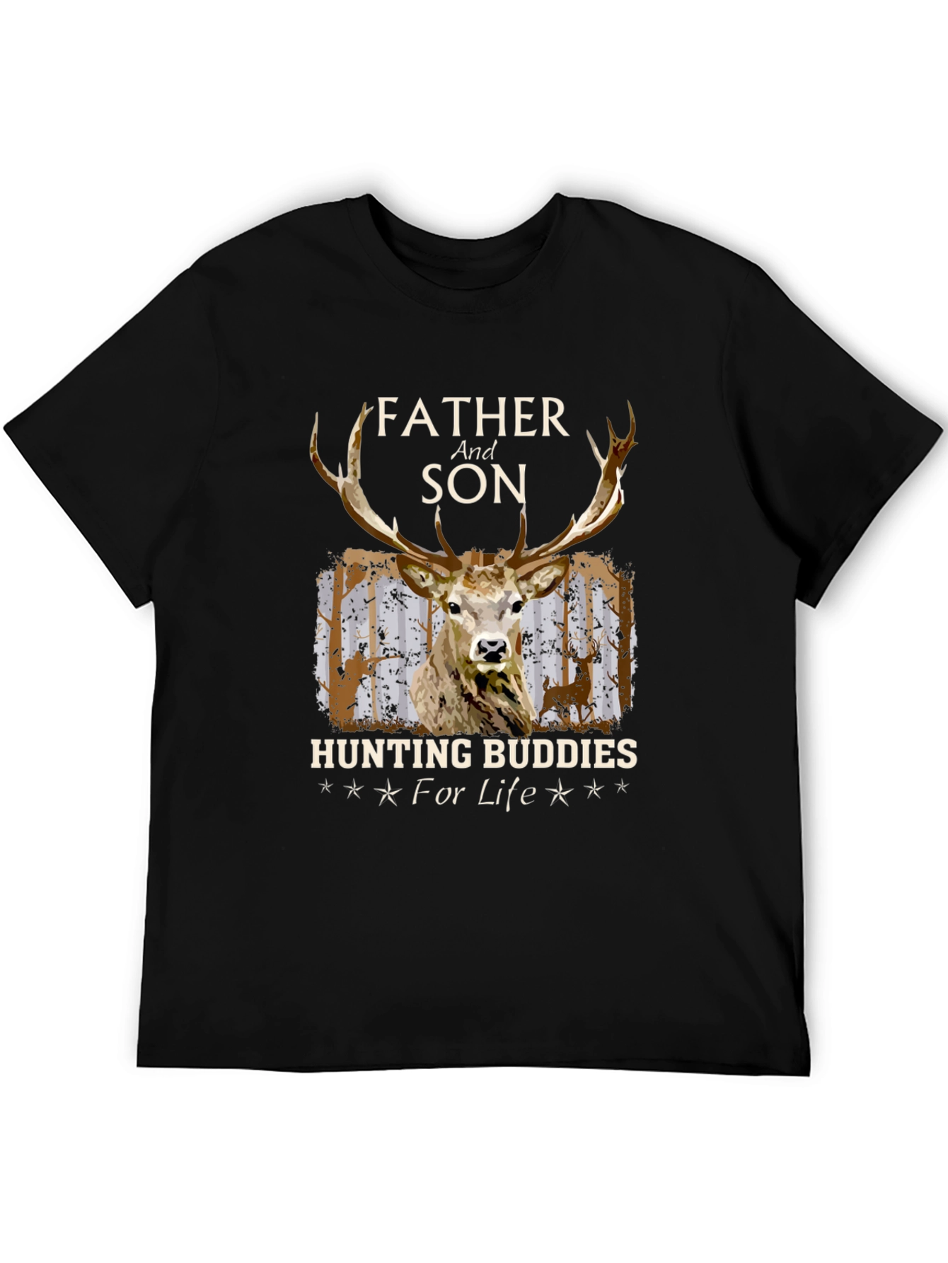 Father and Son Hunting Buddies For Life T-Shirt