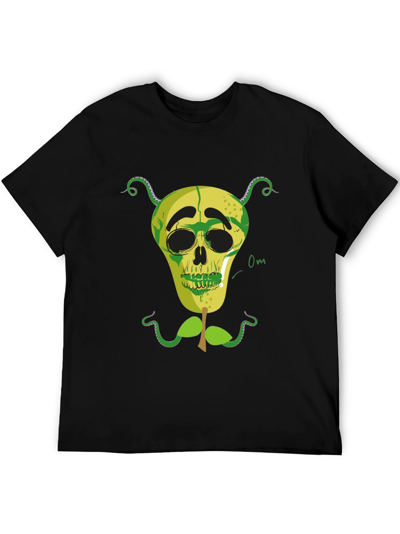 Skull Pear Graphic Tee - Unique Design