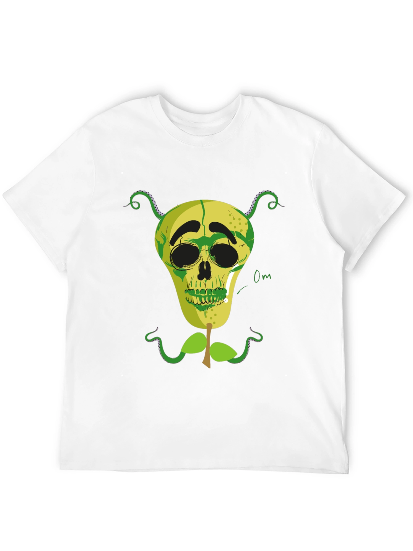 Skull Pear Graphic Tee - Unique Design