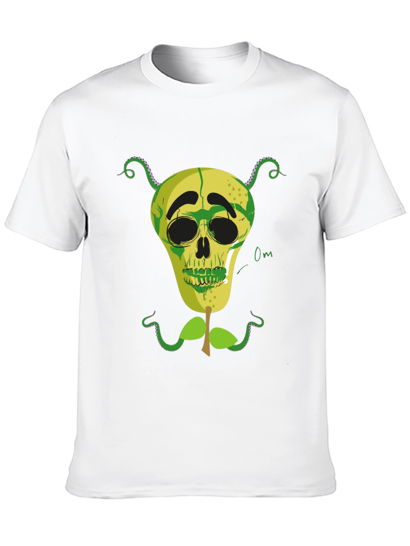 Skull Pear Graphic Tee - Unique Design