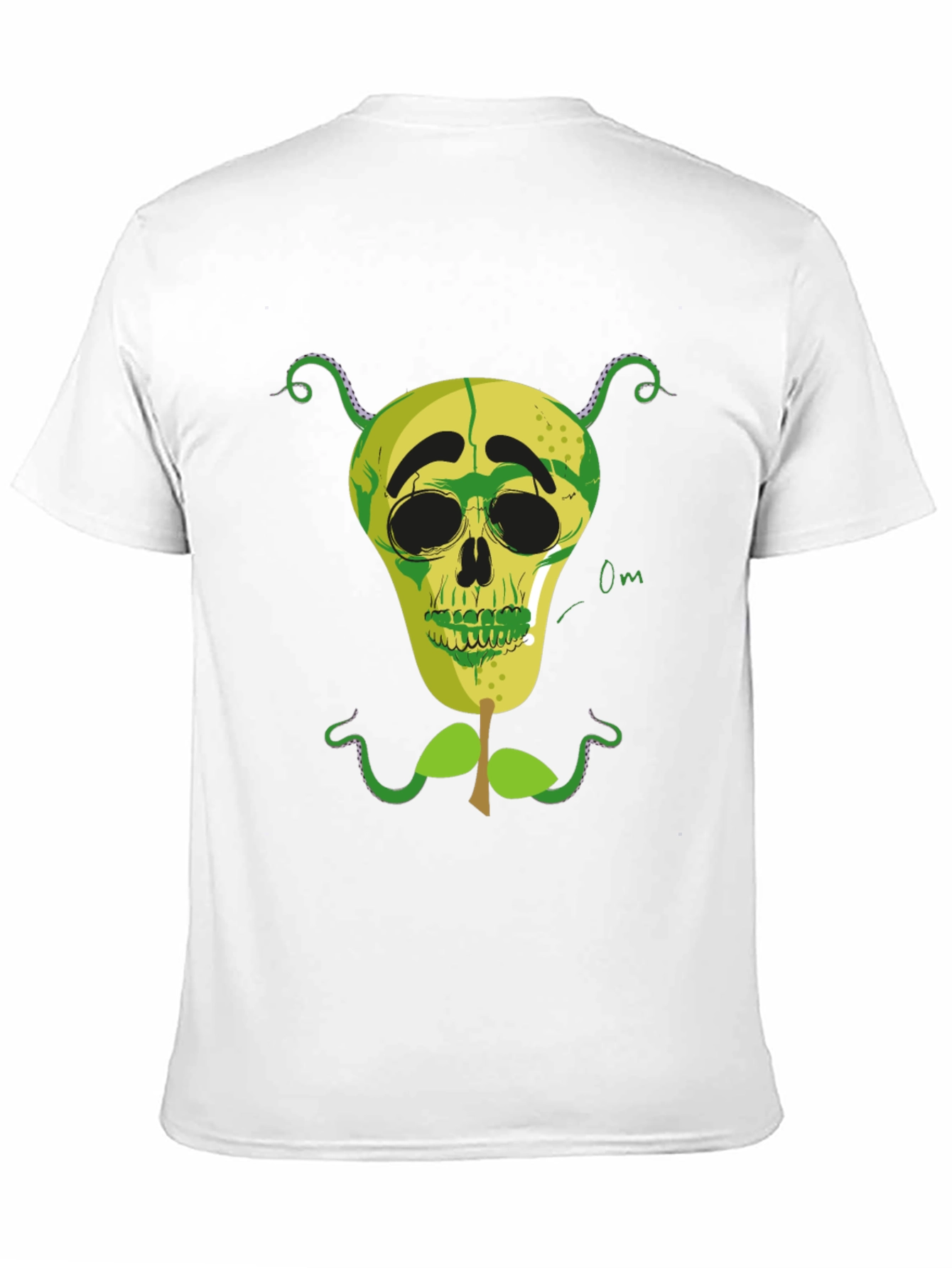 Skull Pear Graphic Tee - Unique Design