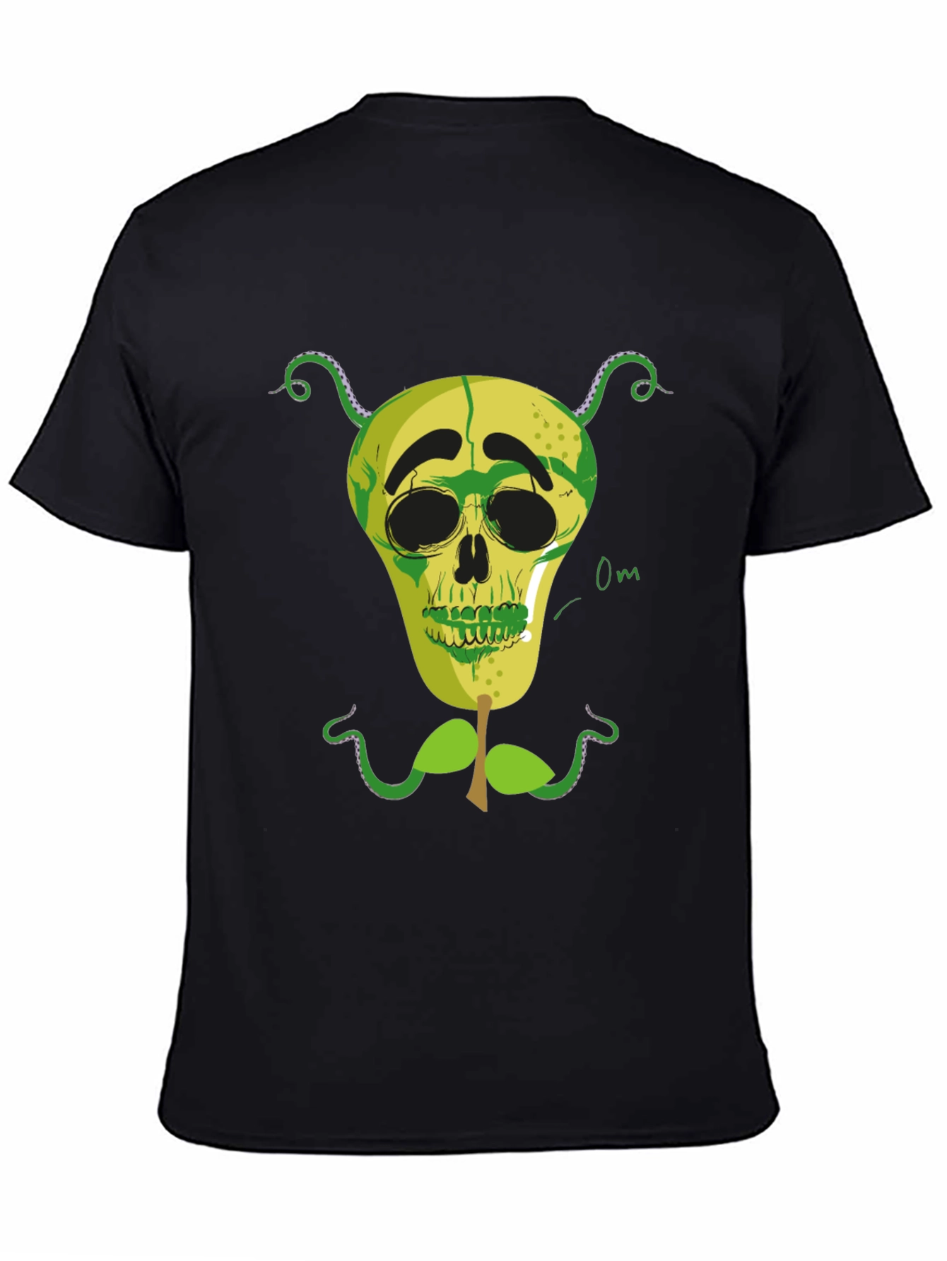 Skull Pear Graphic Tee - Unique Design