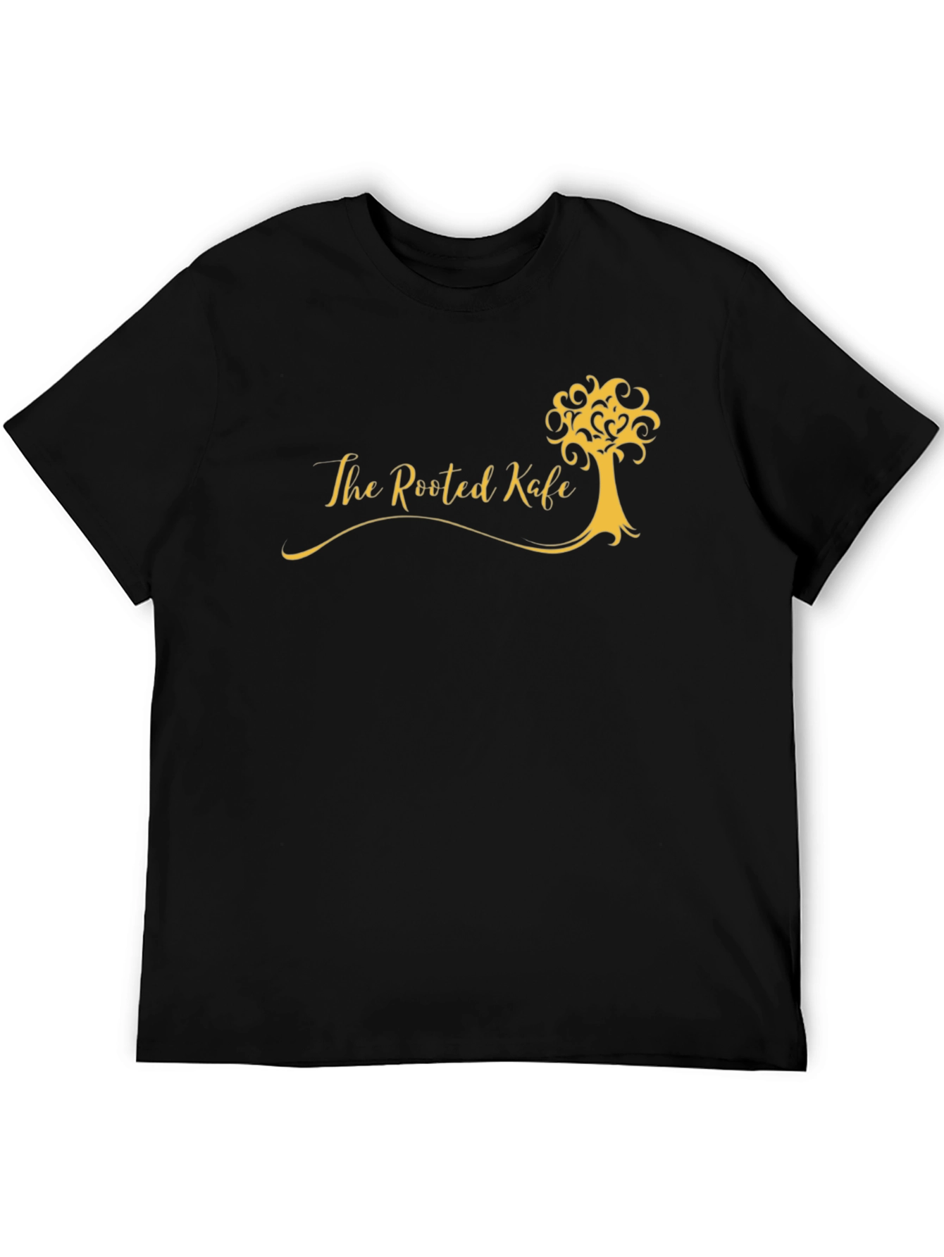 The Rooted Kafe Black Tee