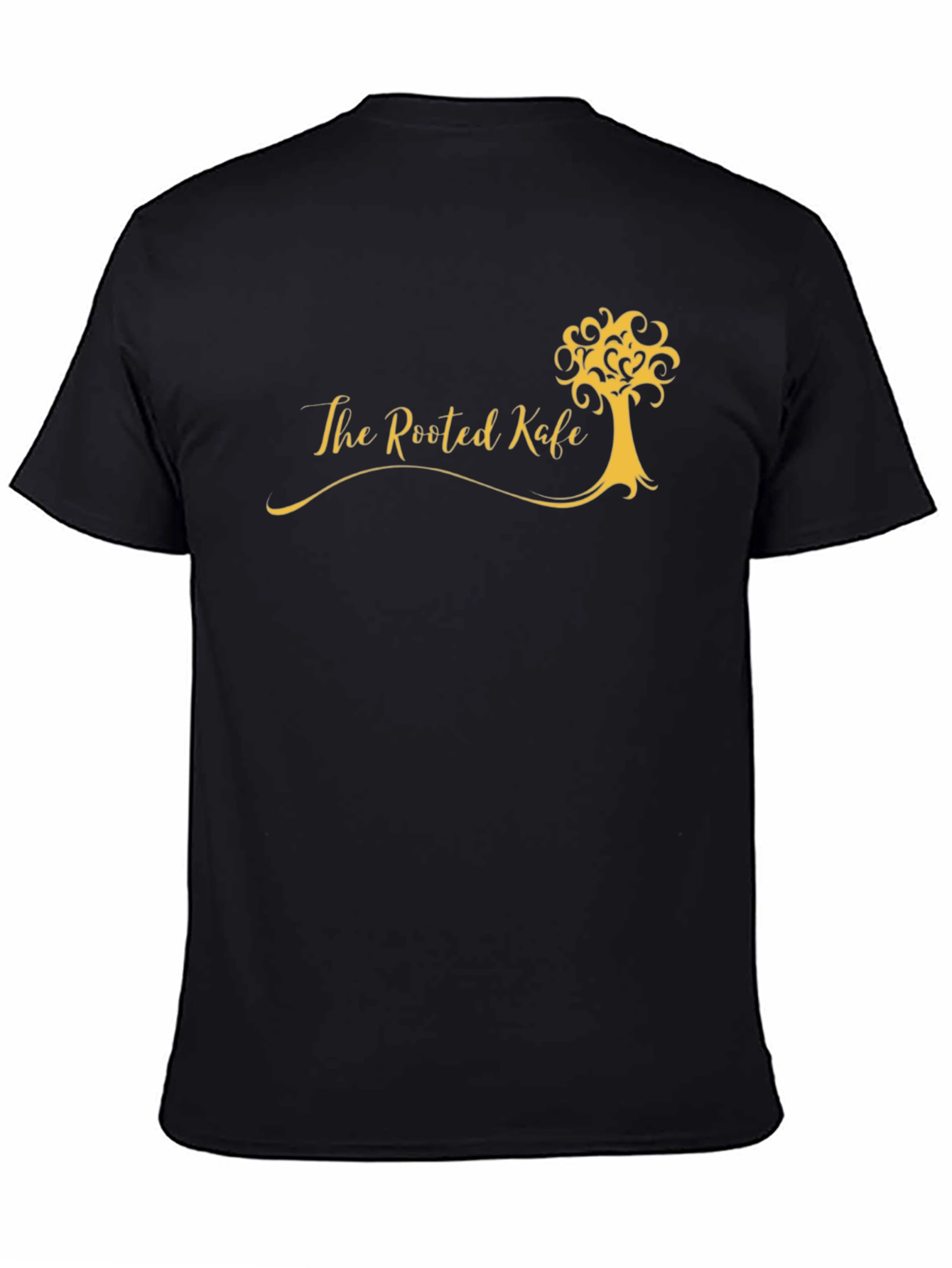 The Rooted Kafe Black Tee