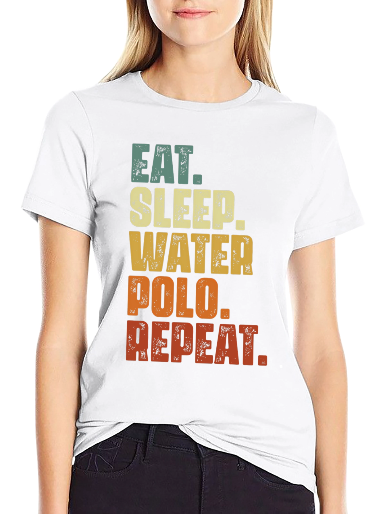 Eat Sleep Water Polo Repeat T-Shirt