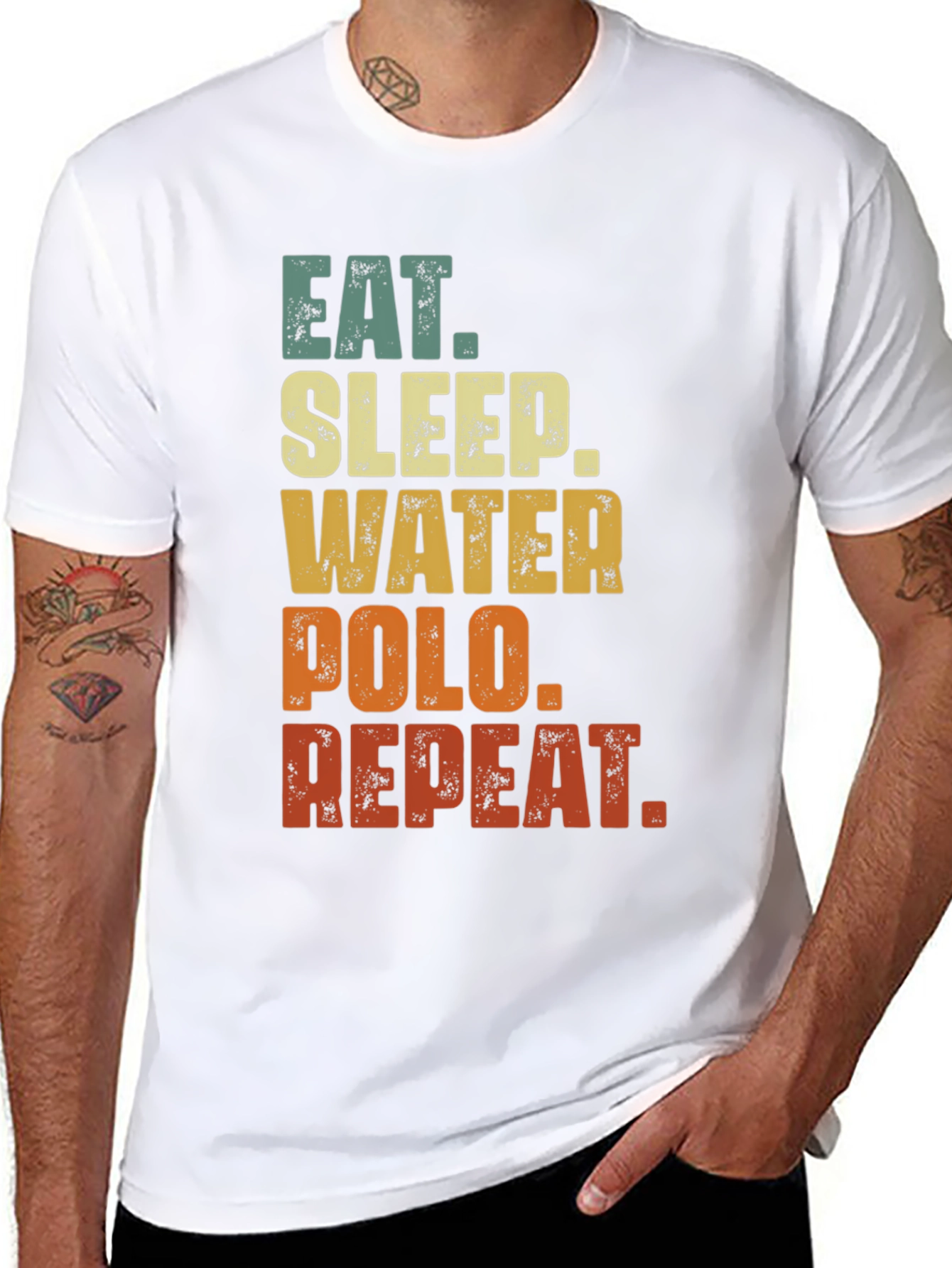 Eat Sleep Water Polo Repeat T-Shirt