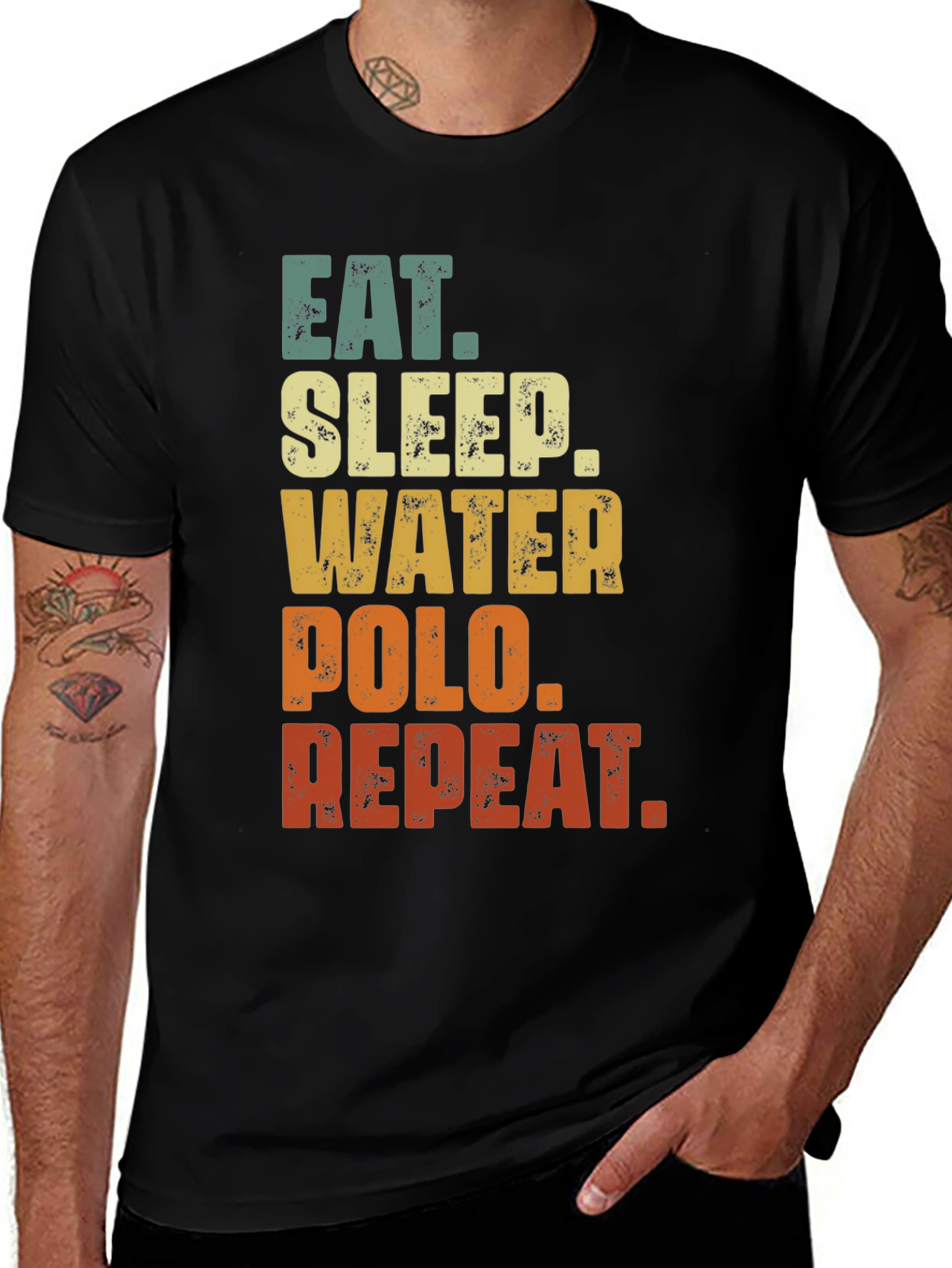 Eat Sleep Water Polo Repeat T-Shirt