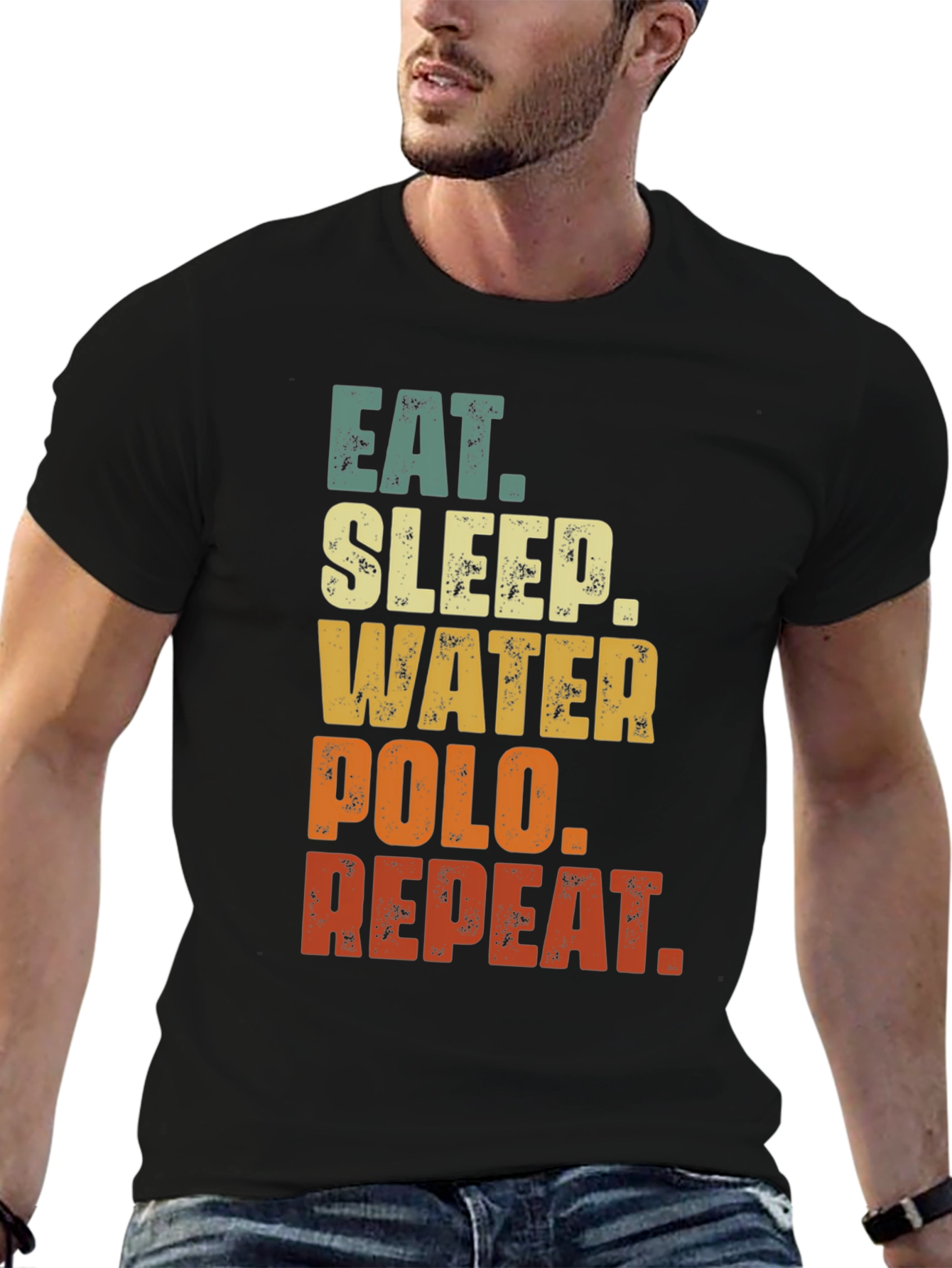 Eat Sleep Water Polo Repeat T-Shirt