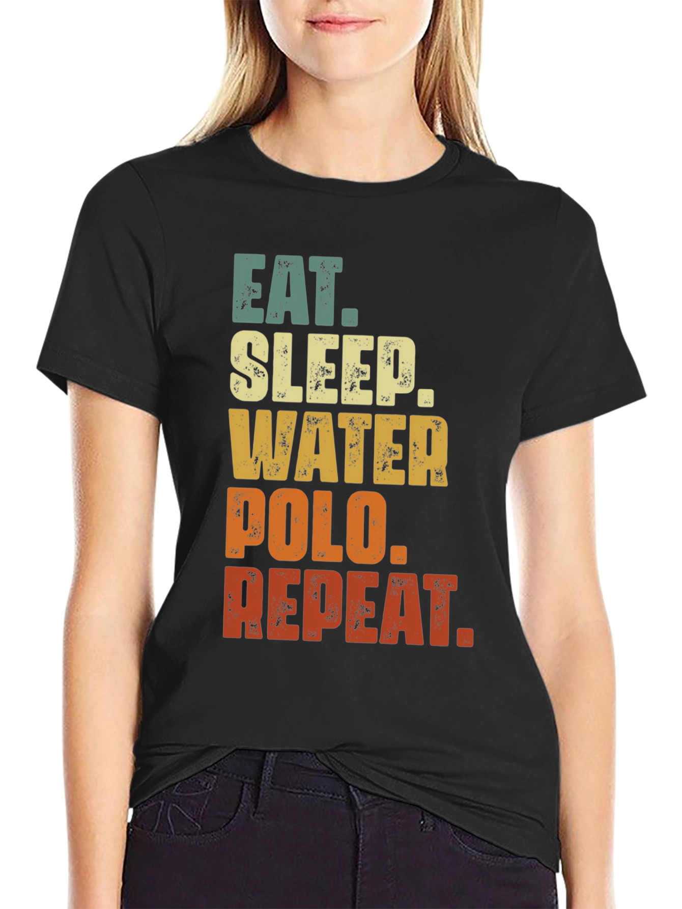 Eat Sleep Water Polo Repeat T-Shirt