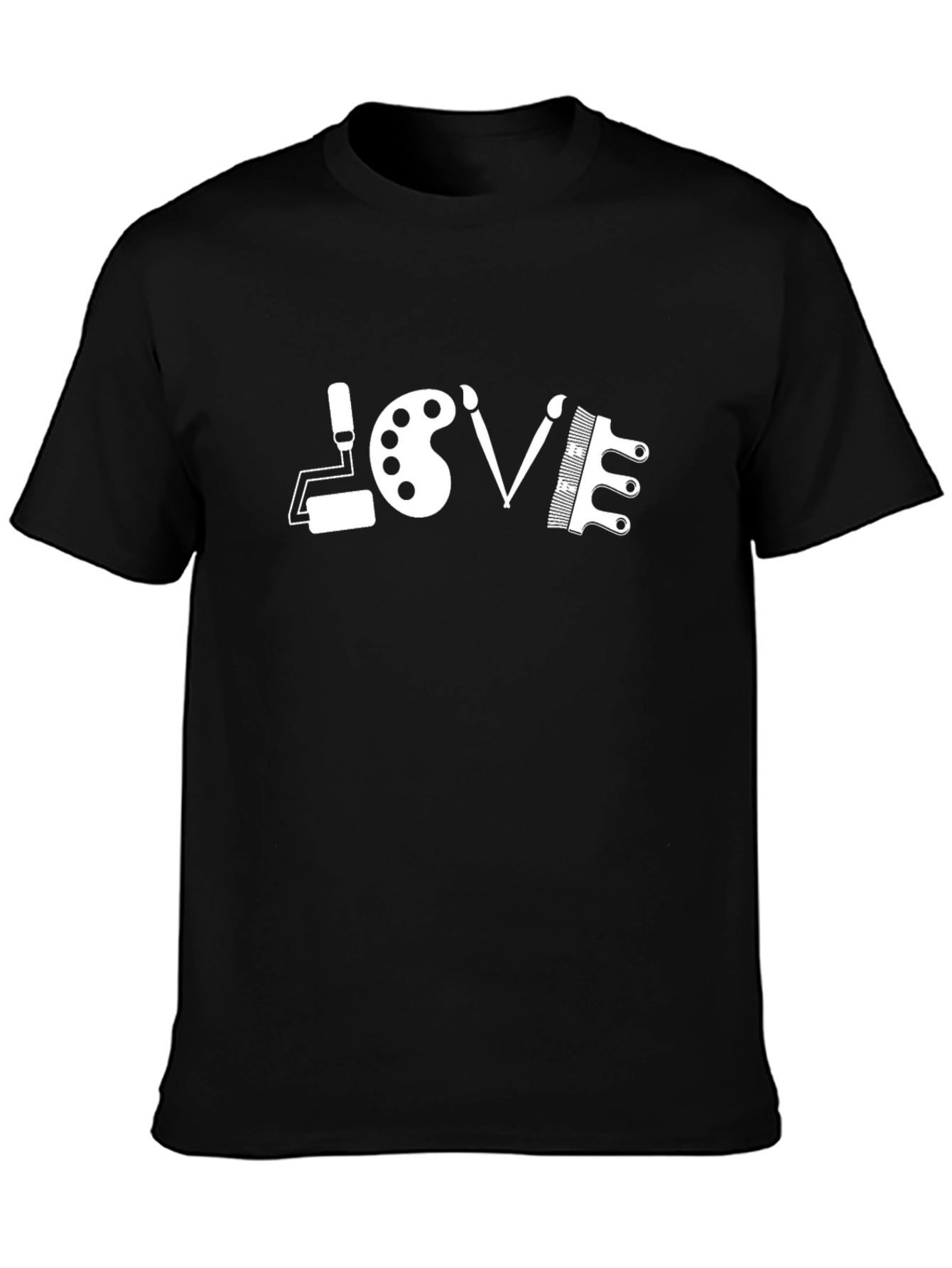 Artistic LOVE Graphic Tee - Painters Passion!
