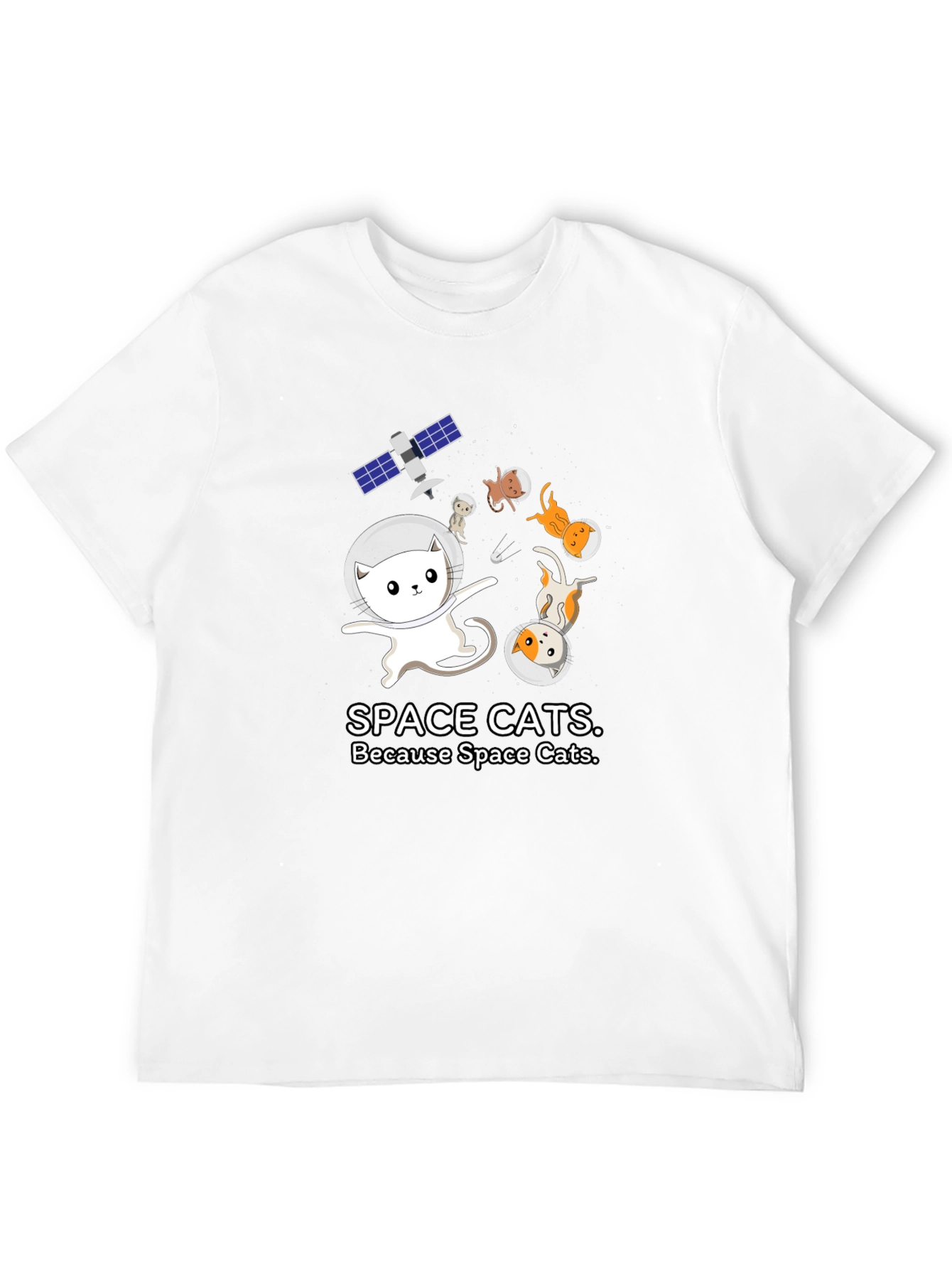 Space Cats T-Shirt - Astronaut Cat Design