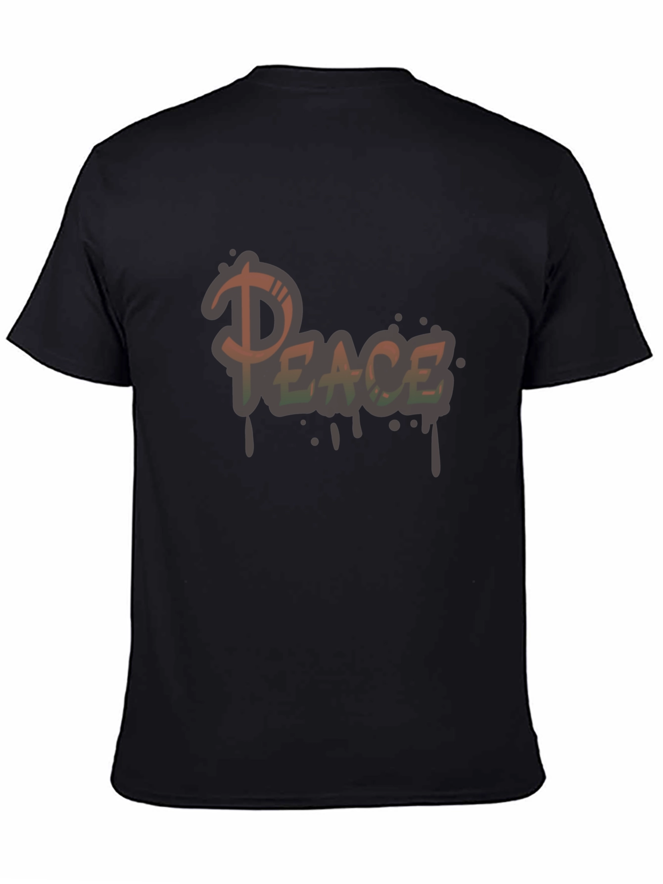 Peace Graphic T-Shirt - Casual Wear