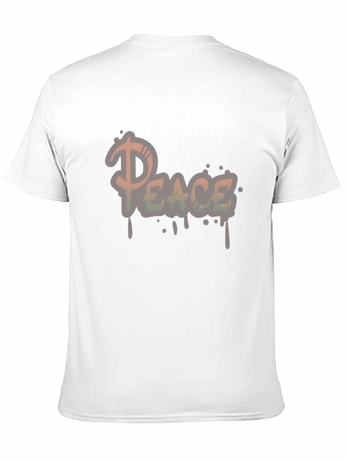 Peace Graphic T-Shirt - Casual Wear