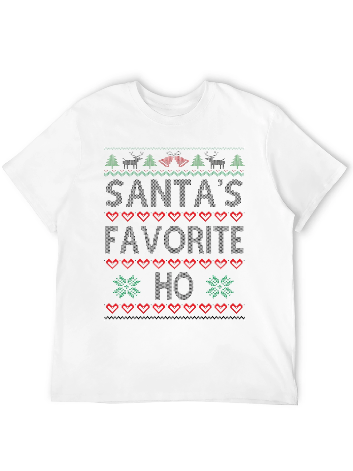 Santas Favorite HO Graphic T-Shirt
