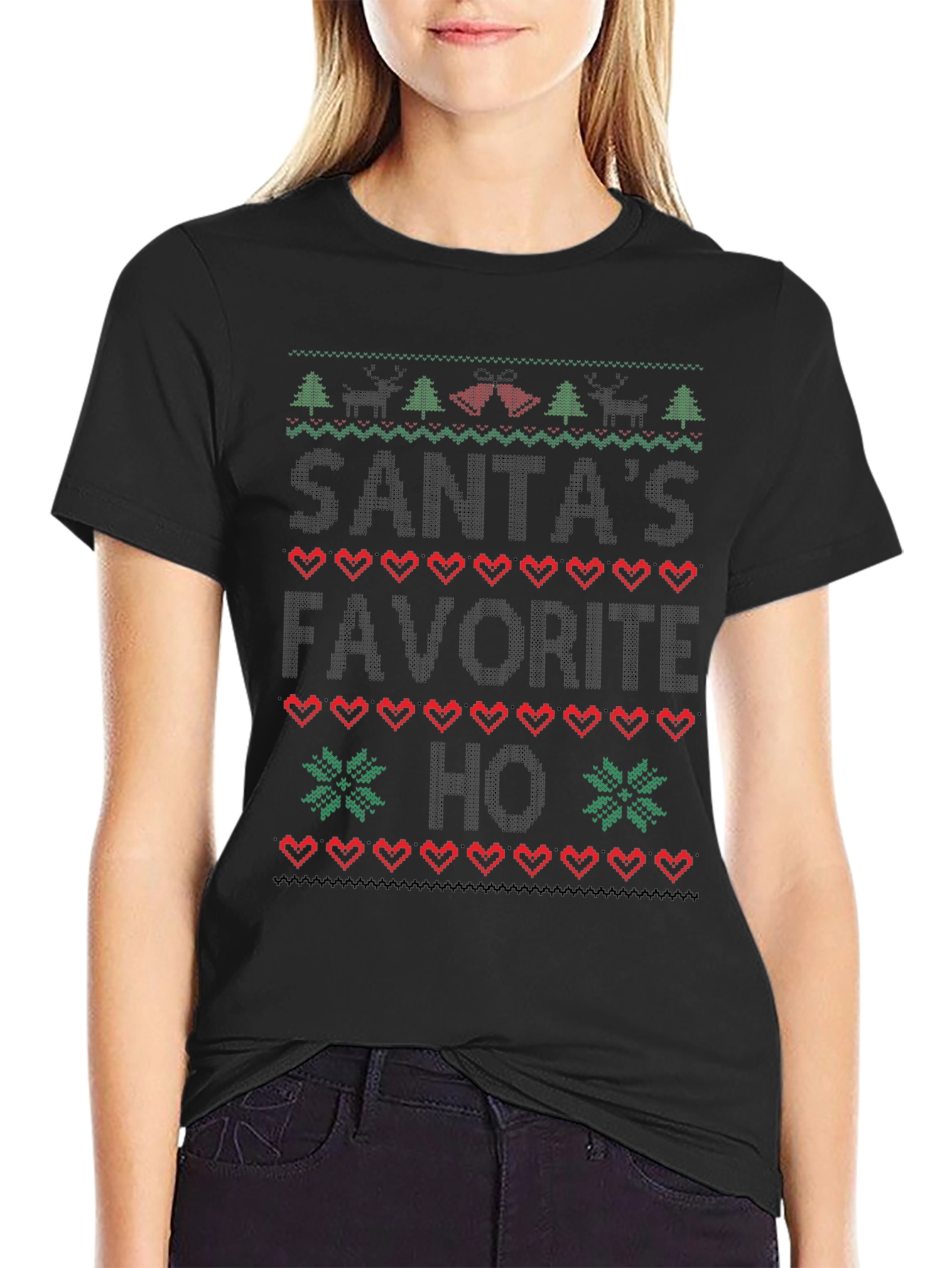 Santas Favorite HO Graphic T-Shirt