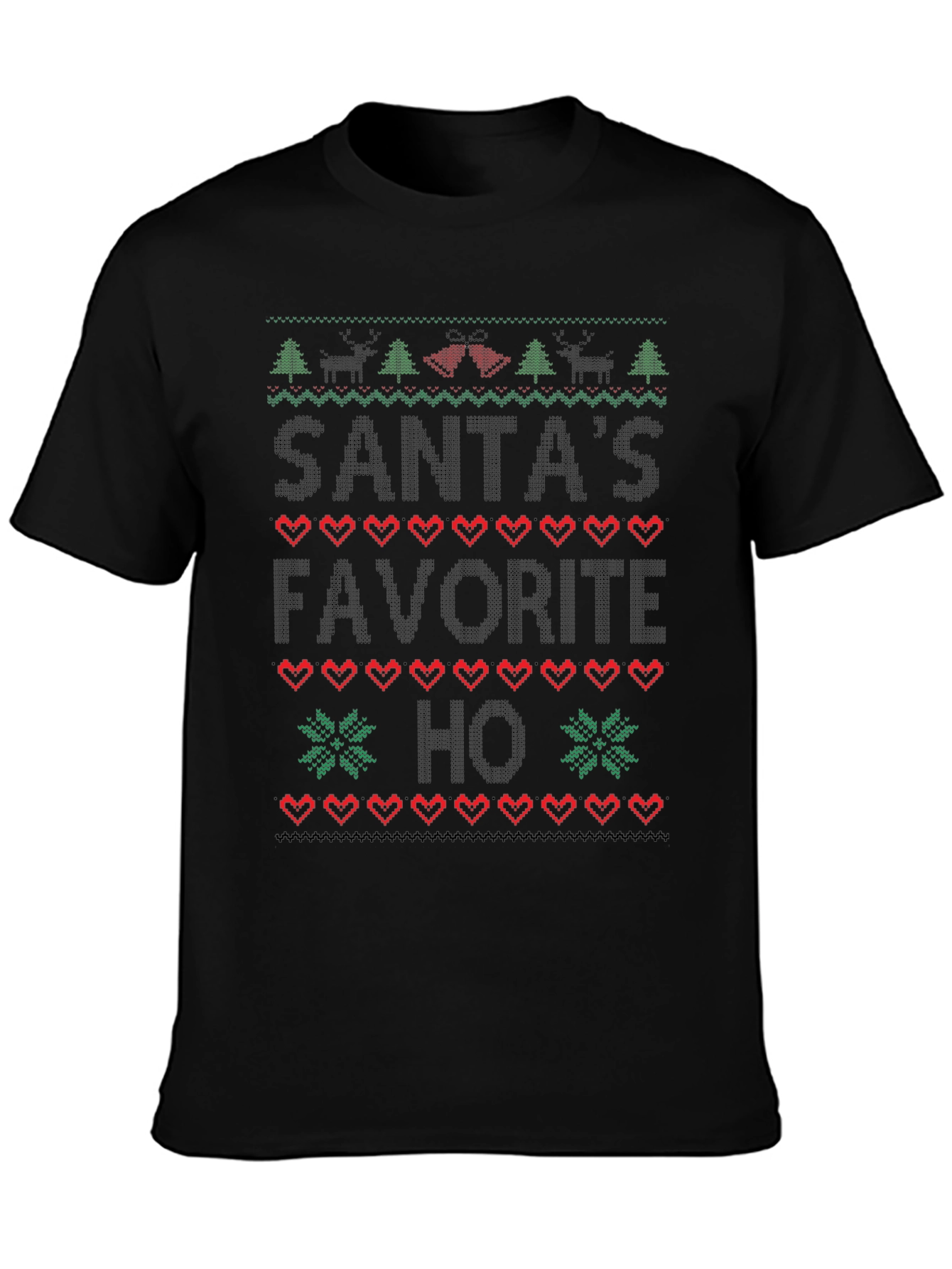 Santas Favorite HO Graphic T-Shirt
