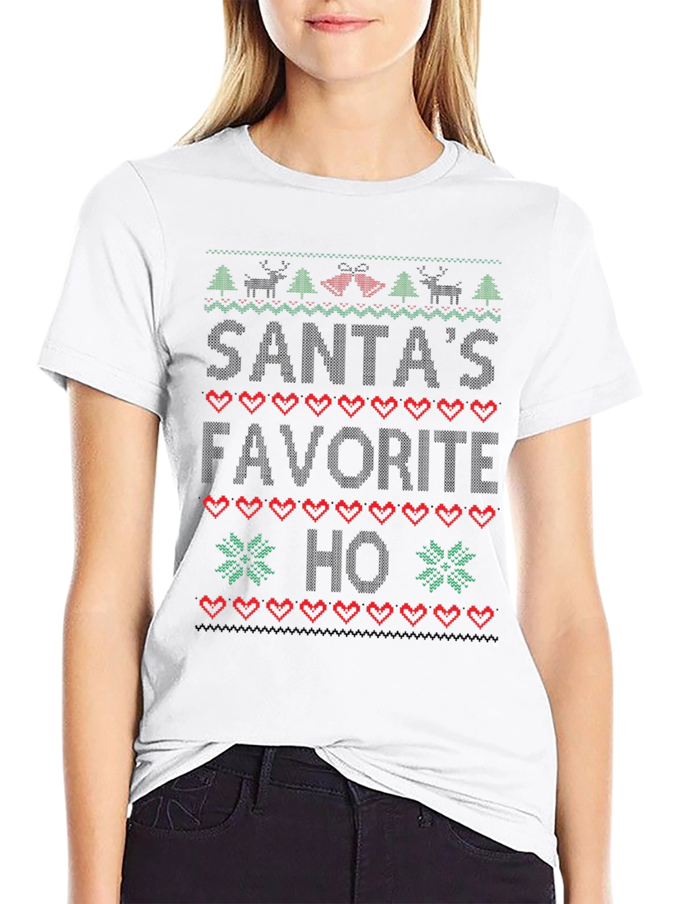 Santas Favorite HO Graphic T-Shirt