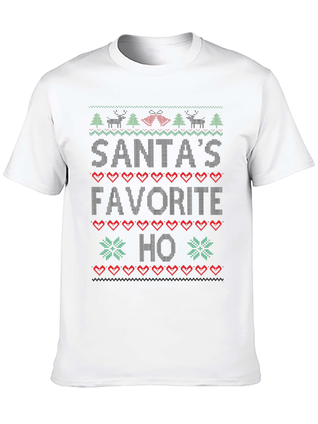 Santas Favorite HO Graphic T-Shirt