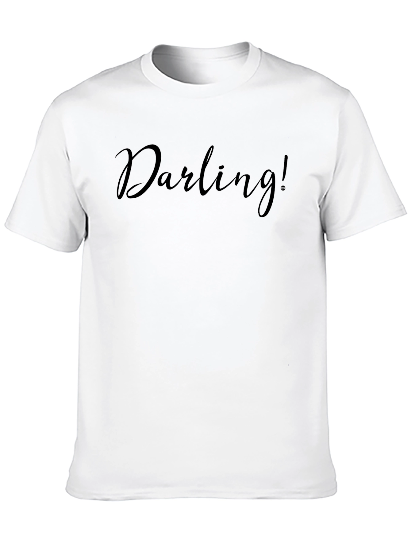 Darling! Black Graphic T-Shirt - Stylish Casual Wear