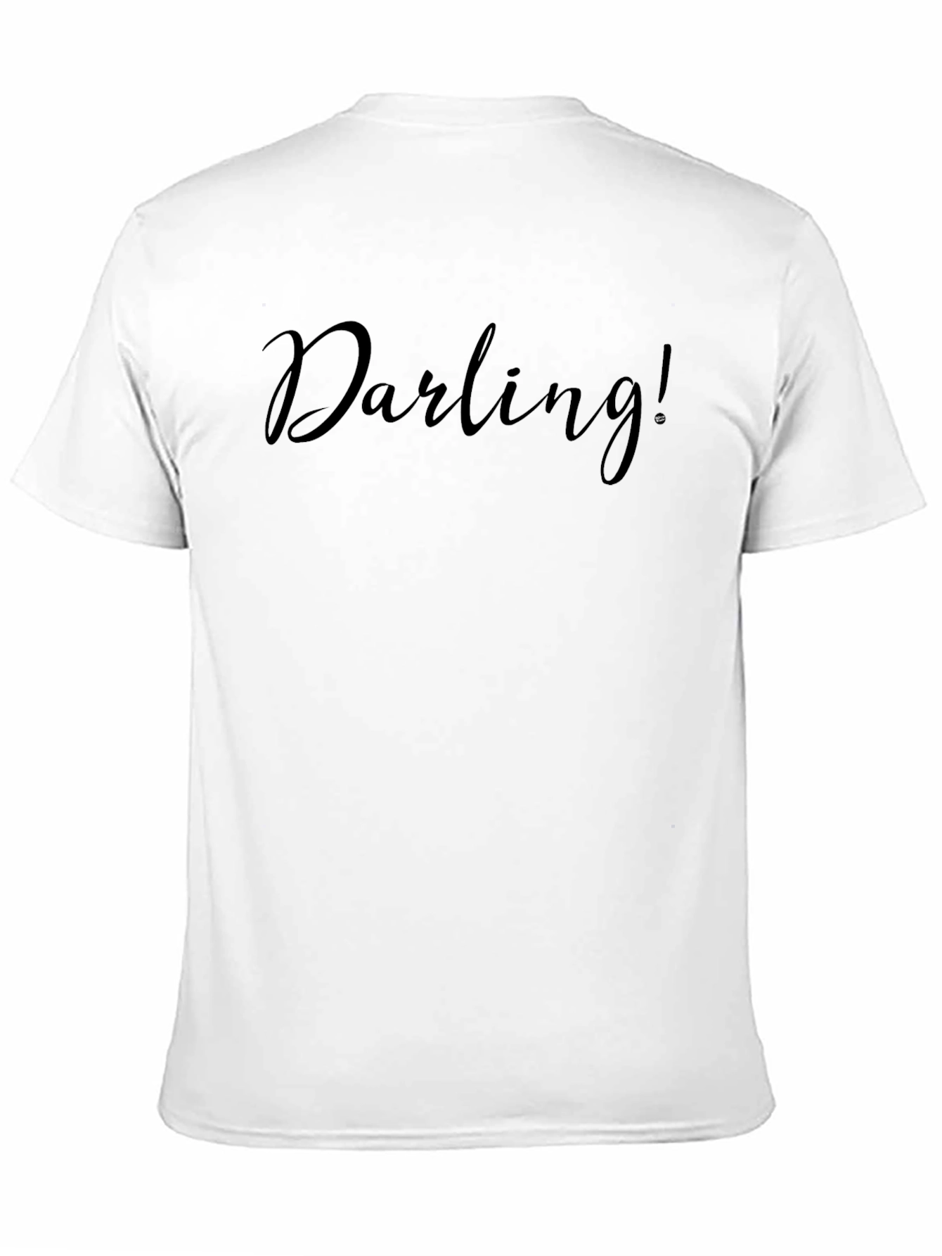 Darling! Black Graphic T-Shirt - Stylish Casual Wear