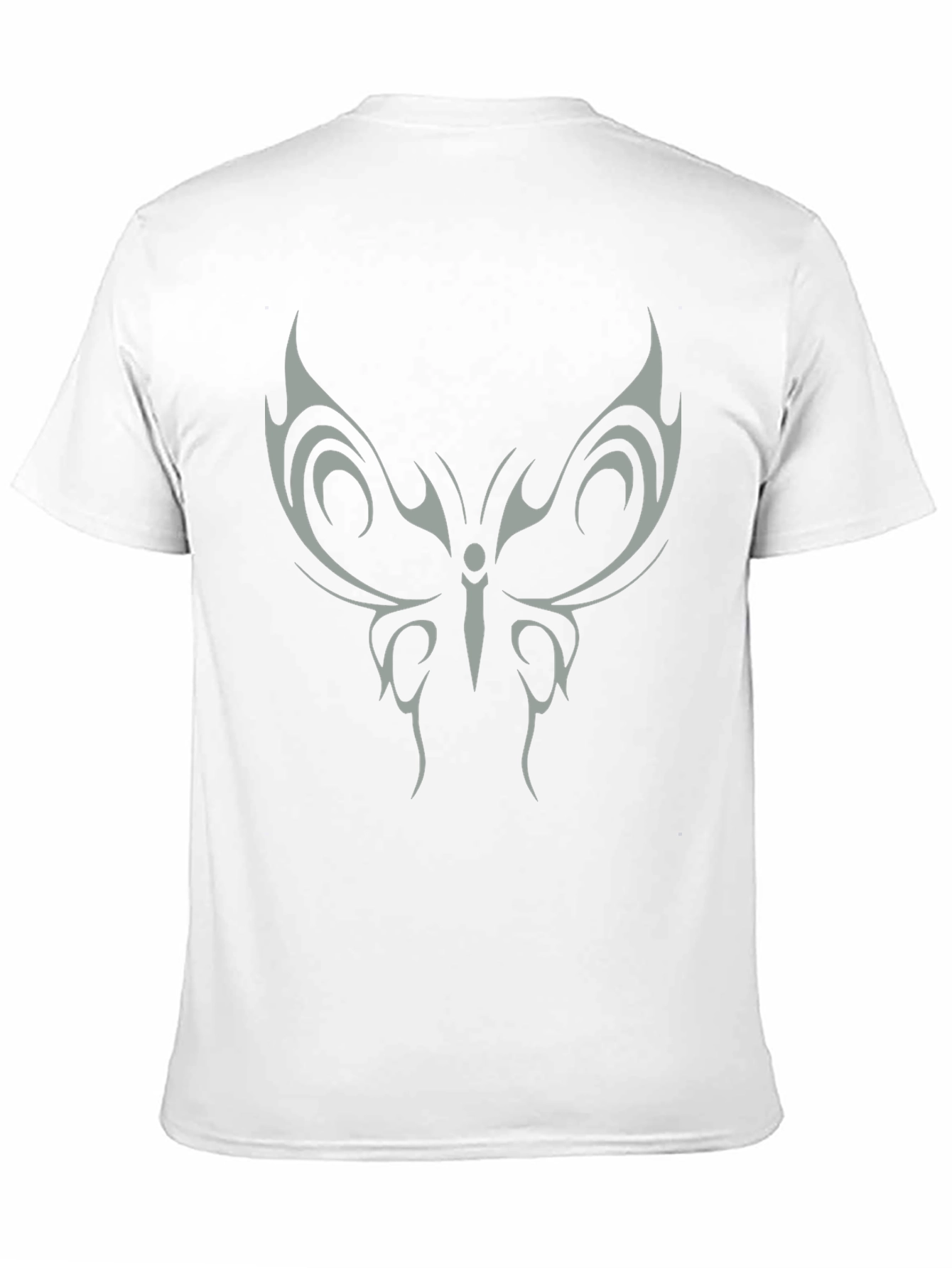Butterfly Graphic Print Mens T-Shirt